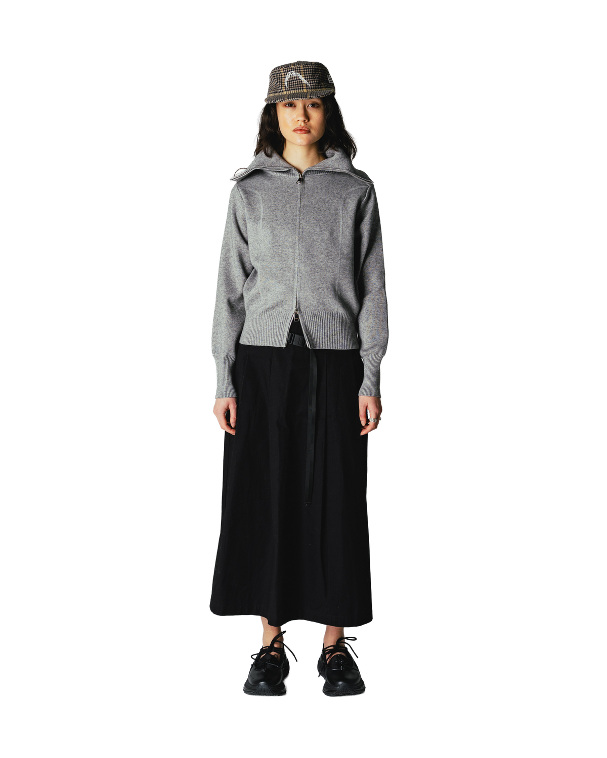 Woodbird Female WBLily Full Zip Cardigan Knits Grey