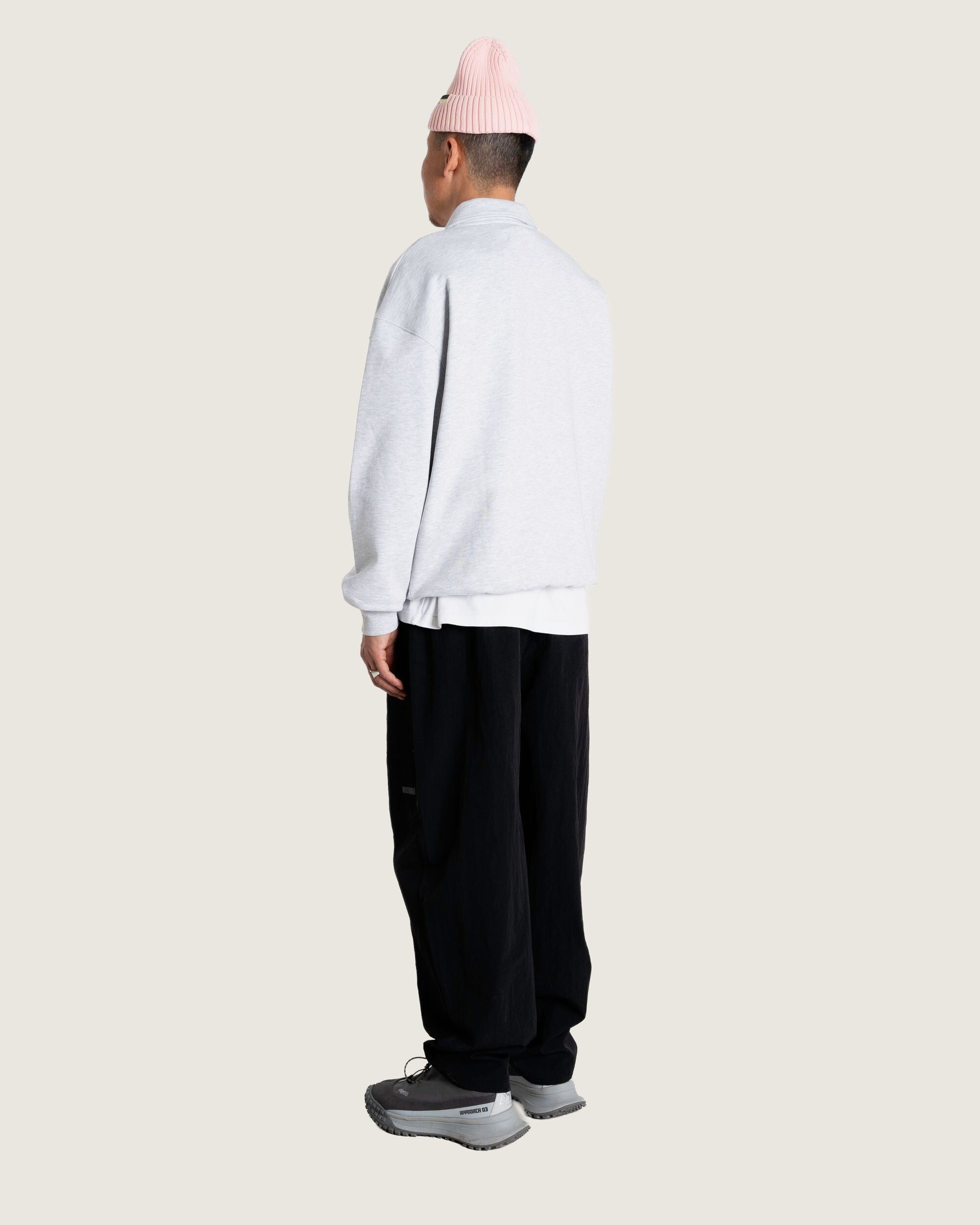 Woodbird WBLoke Base Polo Sweats Grey Melange