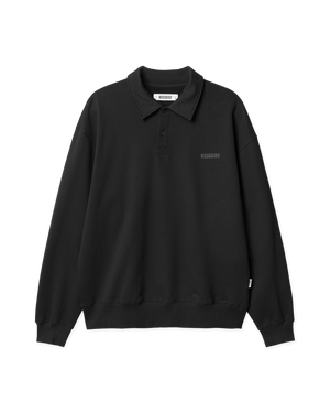 Woodbird WBLoke Base Polo Sweats Black