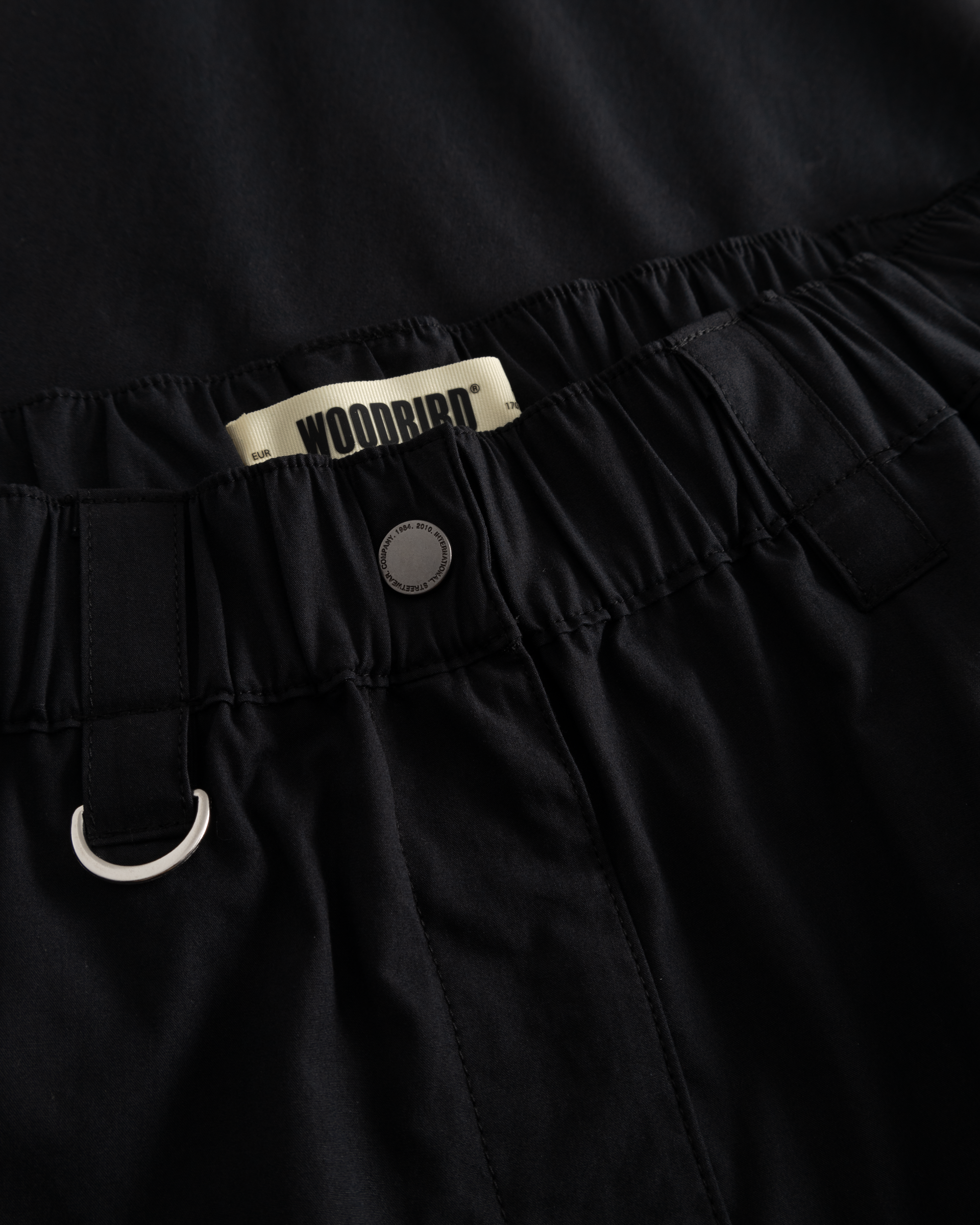 Woodbird Female WBLoul Paper Pants Pants Black