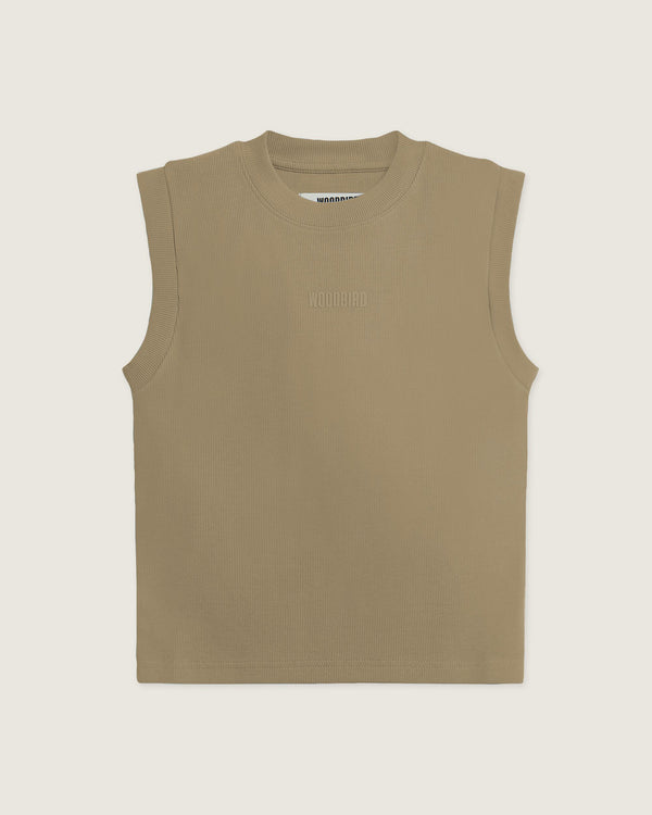 Woodbird Female WBLowo Sports Top Tops Khaki