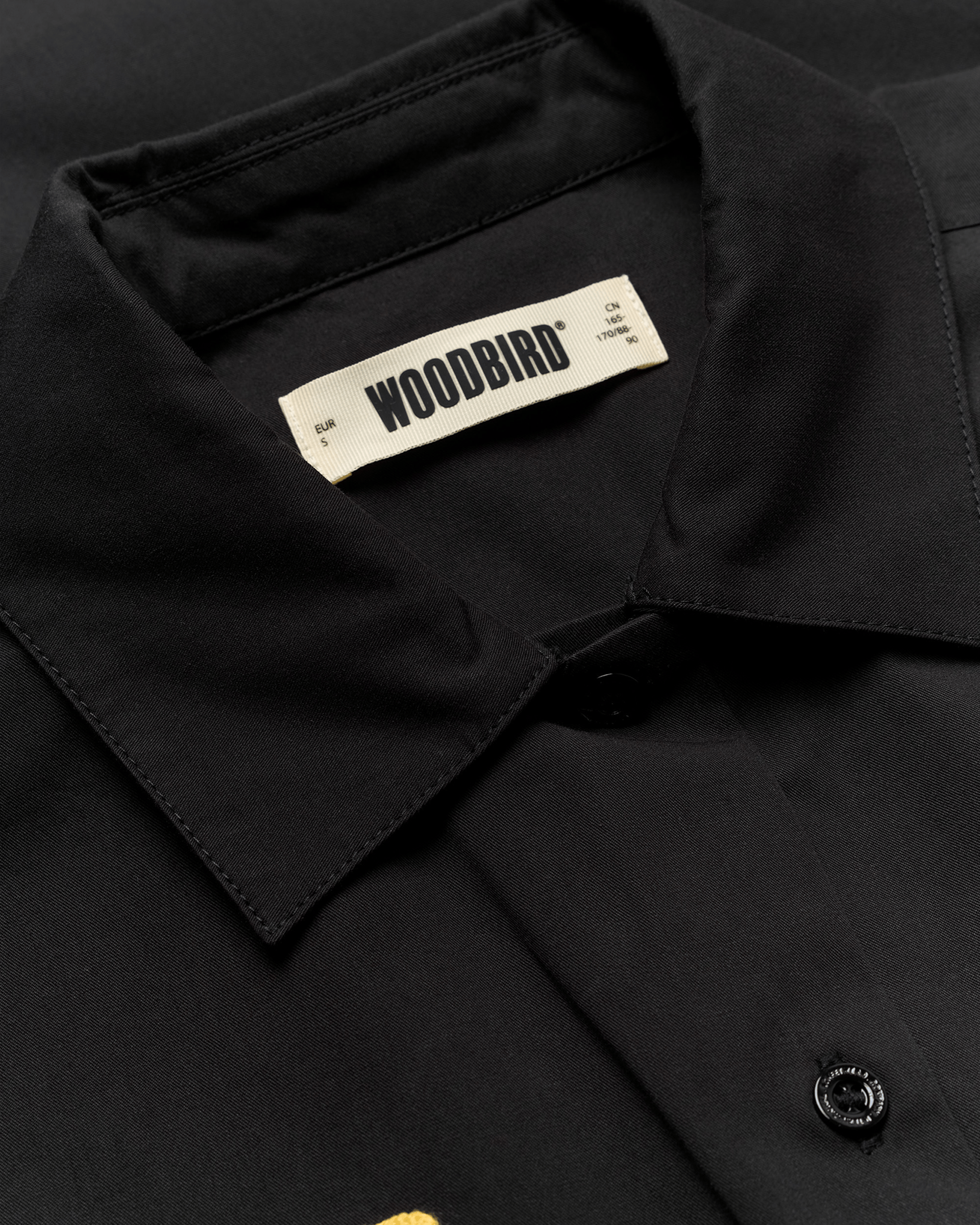 Woodbird Female WBLuna Carp Shirt Shirts Black