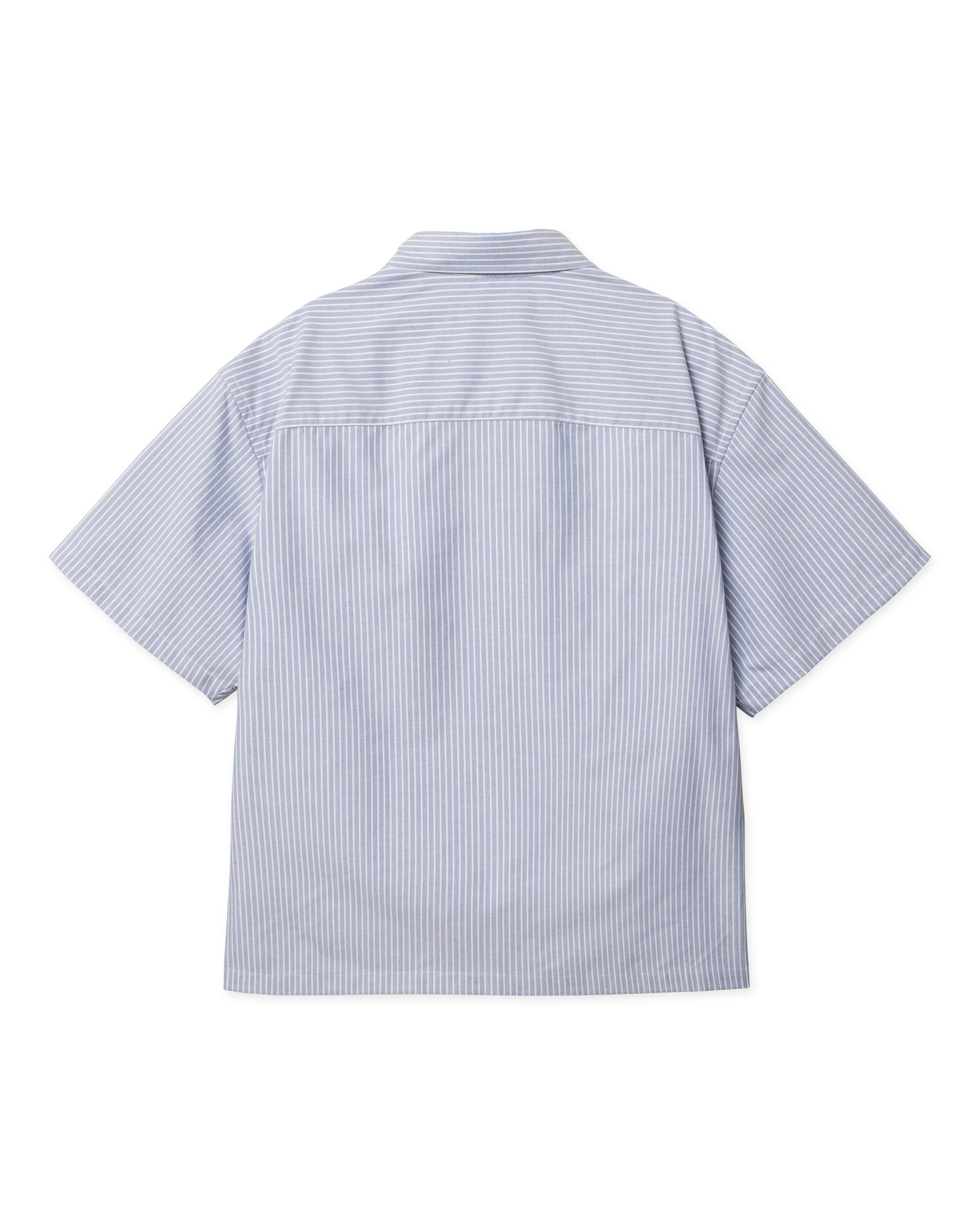 Woodbird Female WBLuna Ox Flower Shirt Shirts Blue Stripe