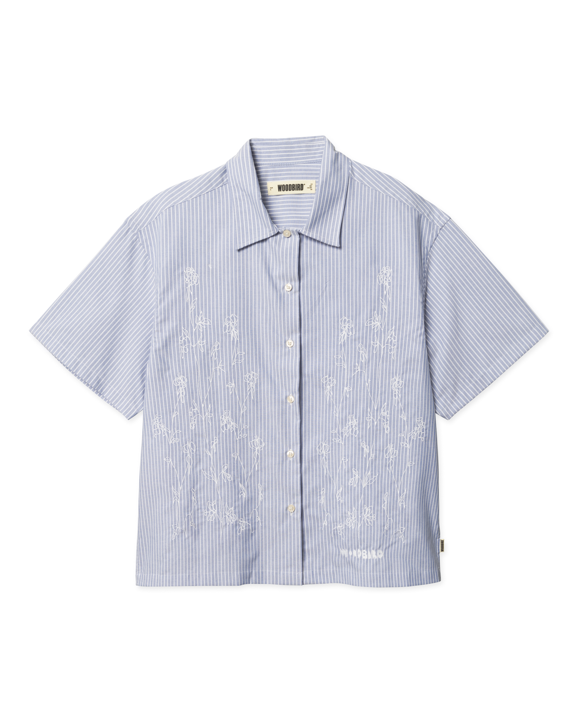 アパルトモン　Cooldry OX Stripe Shirt WBLuna Ox Flower Shirt – Woodbird