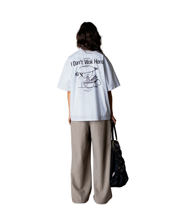 Woodbird Female WBLuna Wok Shirt Shirts Blue Stripe