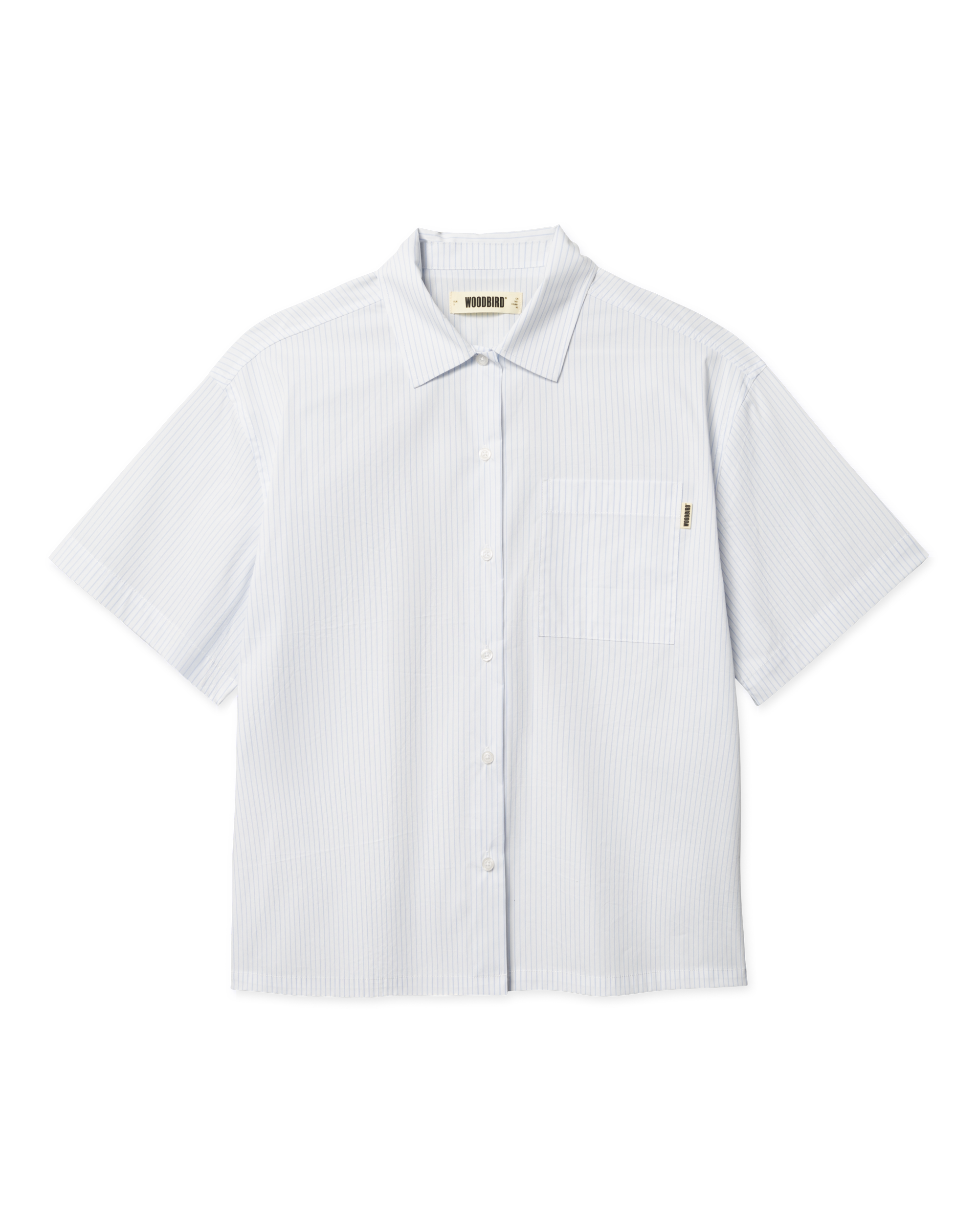 Woodbird Female WBLuna Wok Shirt Shirts Blue Stripe