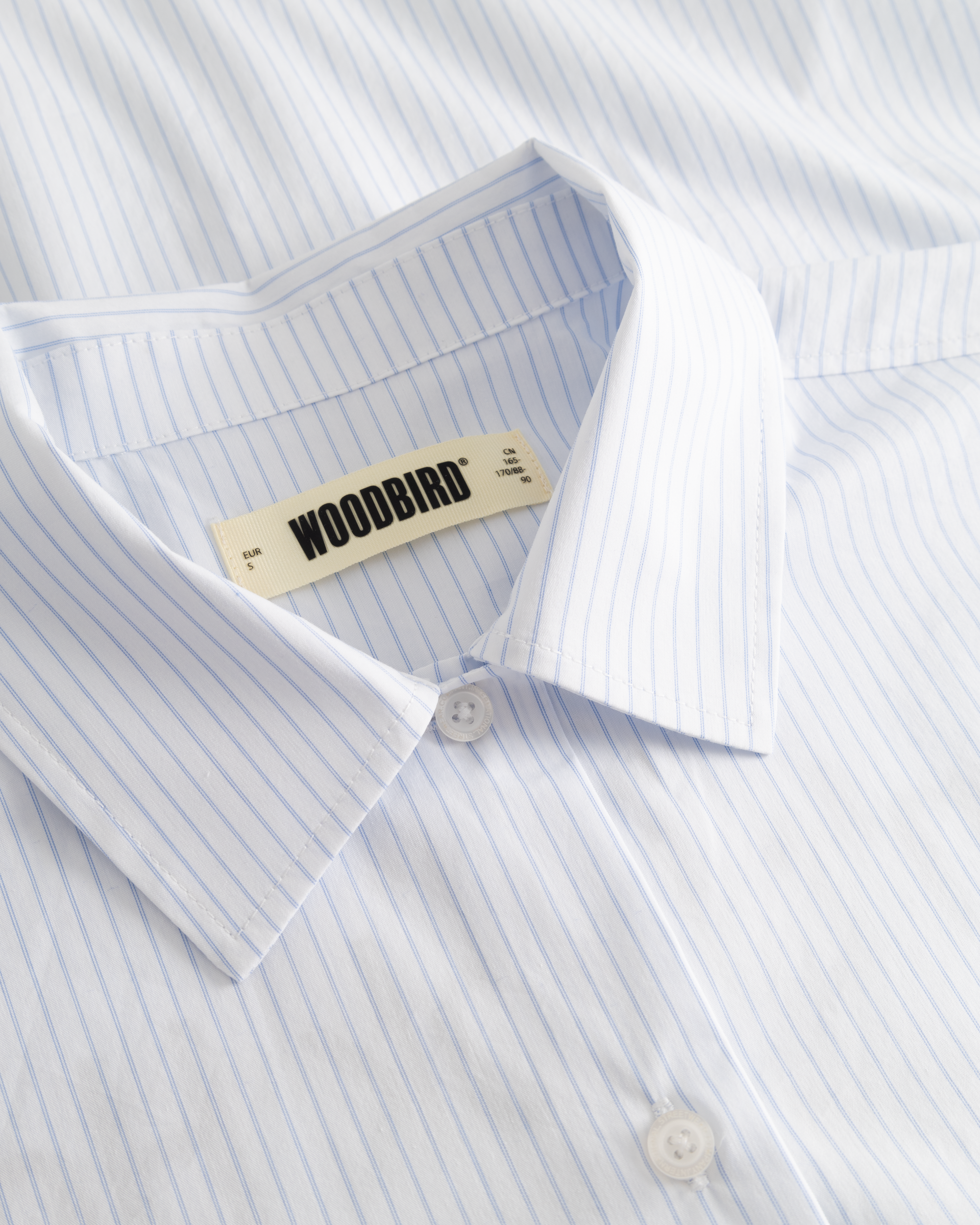 Woodbird Female WBLuna Wok Shirt Shirts Blue Stripe