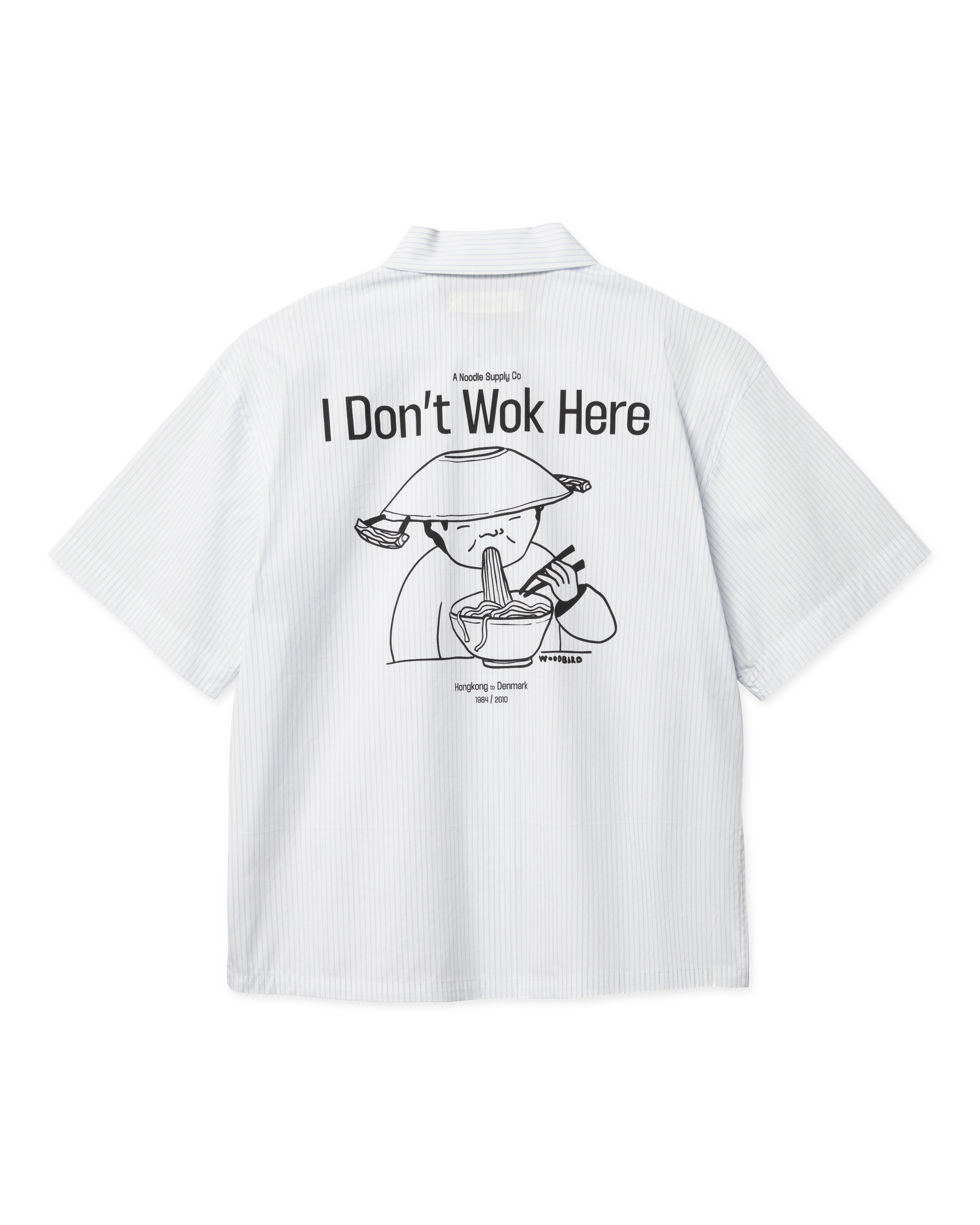 Woodbird Female WBLuna Wok Shirt Shirts Blue Stripe