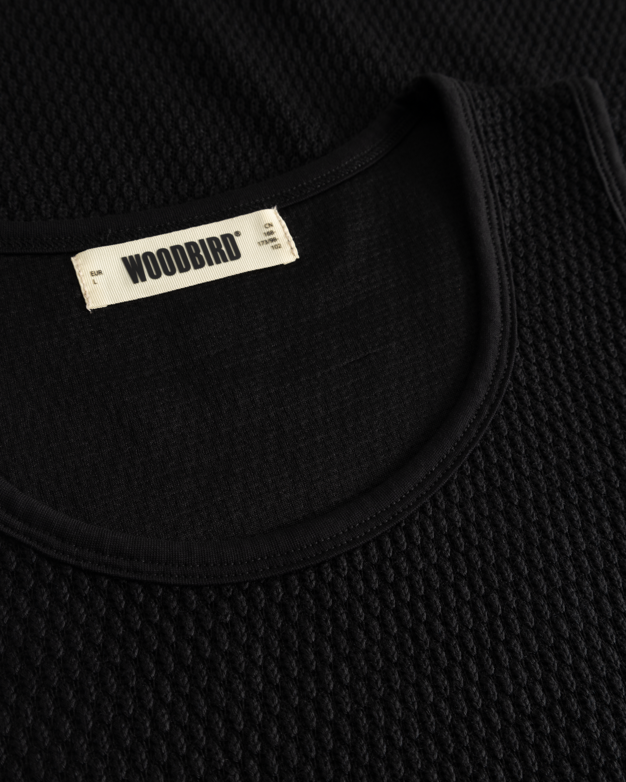 Woodbird WBLung Tank Top T-Shirts Black