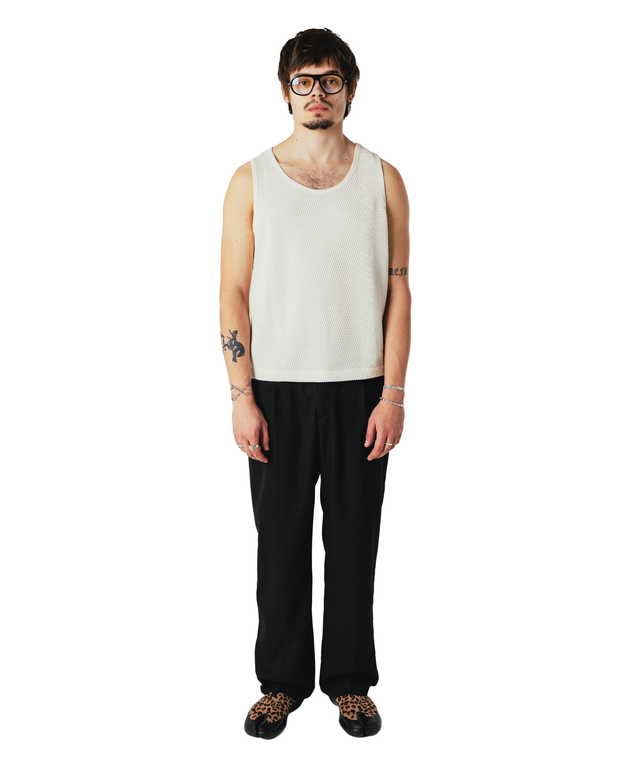 Woodbird WBLung Tank Top T-Shirts Off White