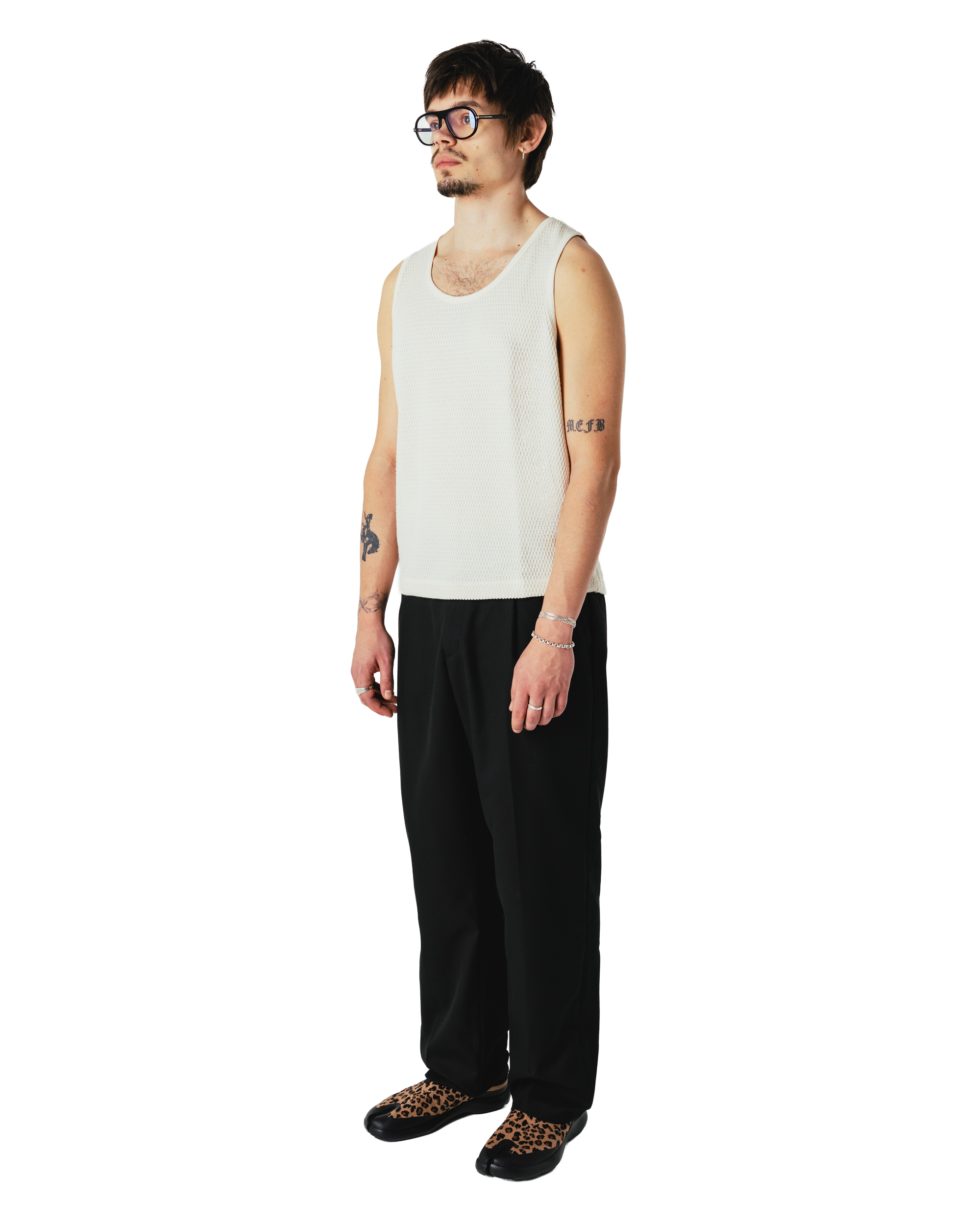 Woodbird WBLung Tank Top T-Shirts Off White