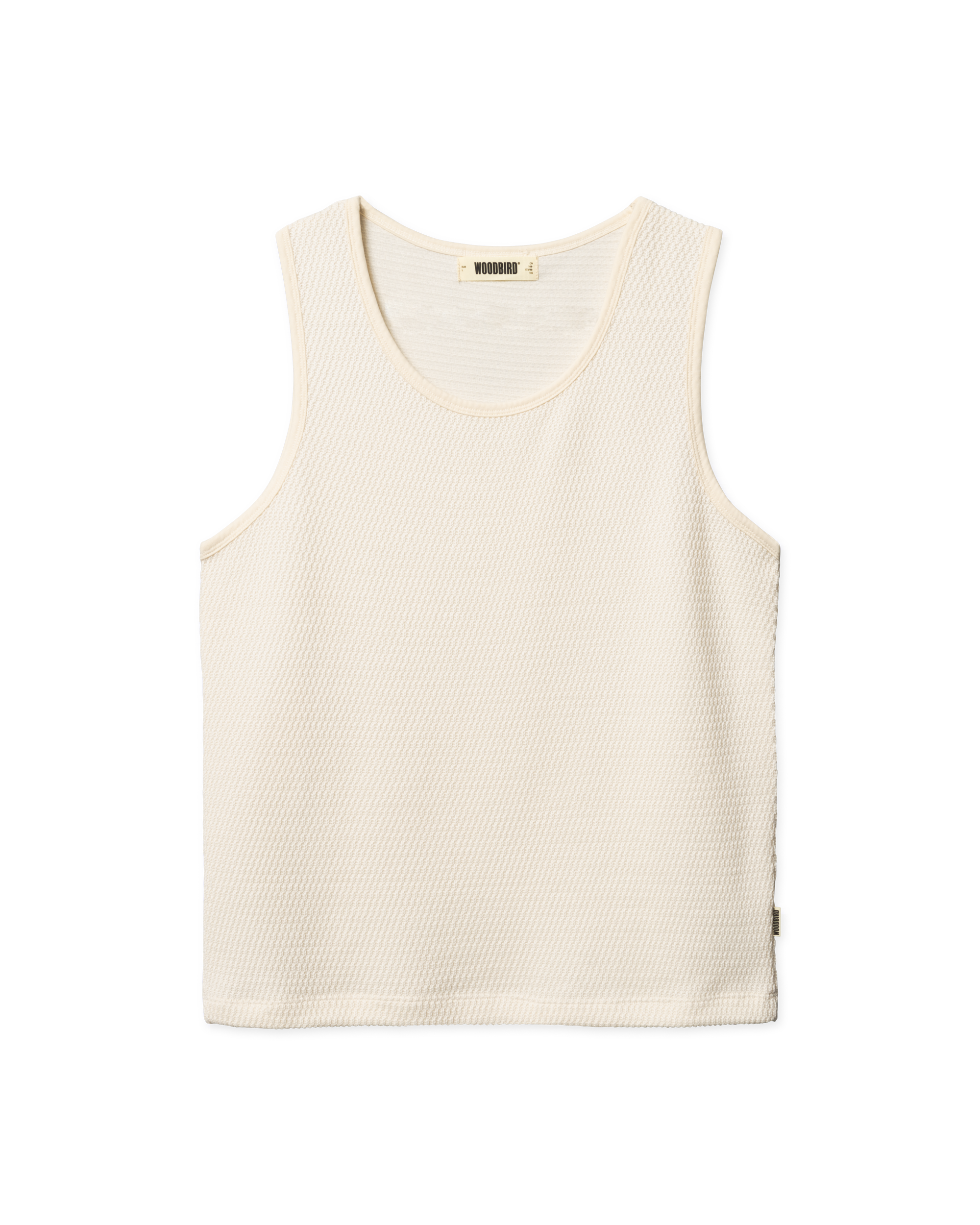 Woodbird WBLung Tank Top T-Shirts Off White