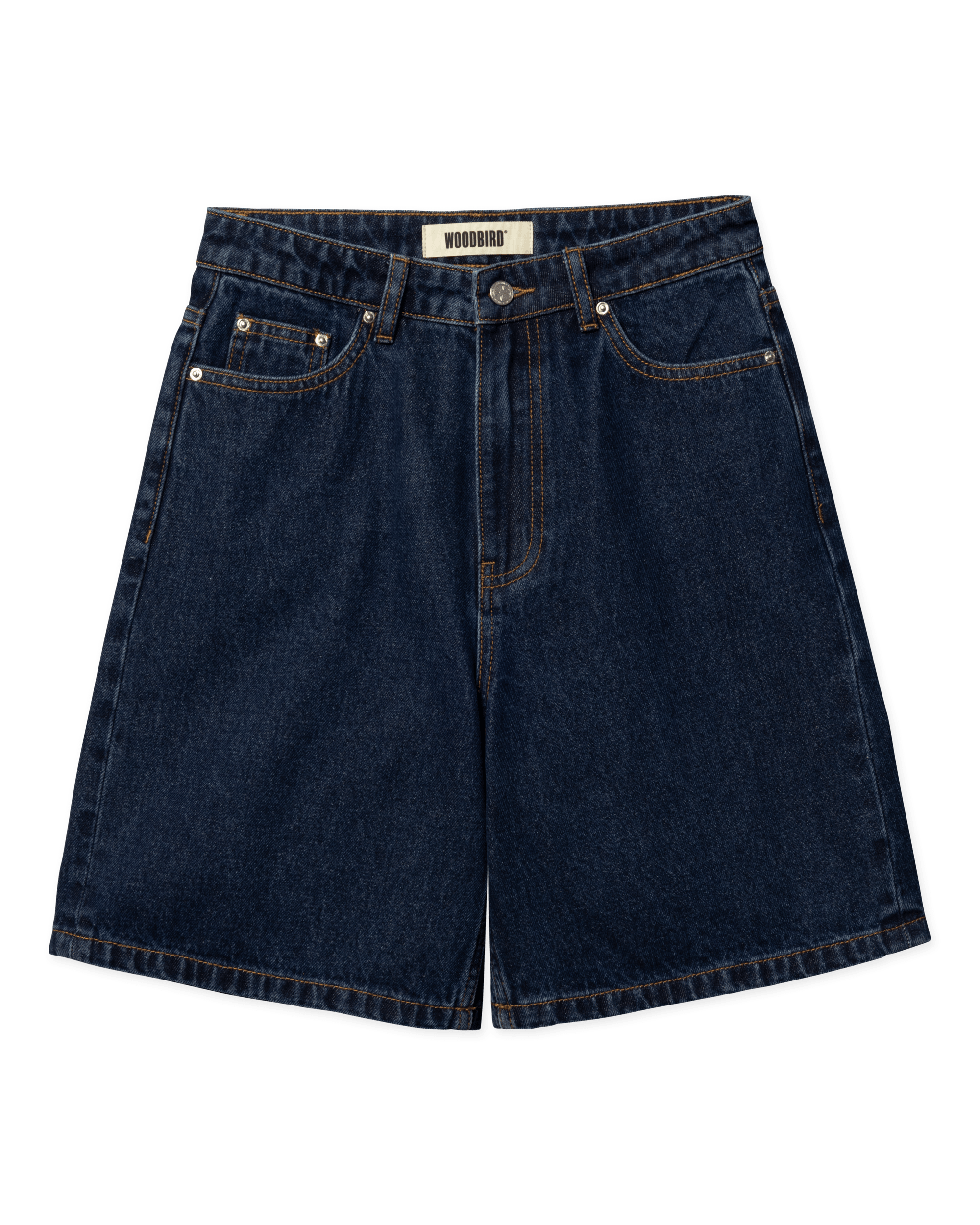 Woodbird Female WBMaggie 90s Rinse Shorts 90s Blue