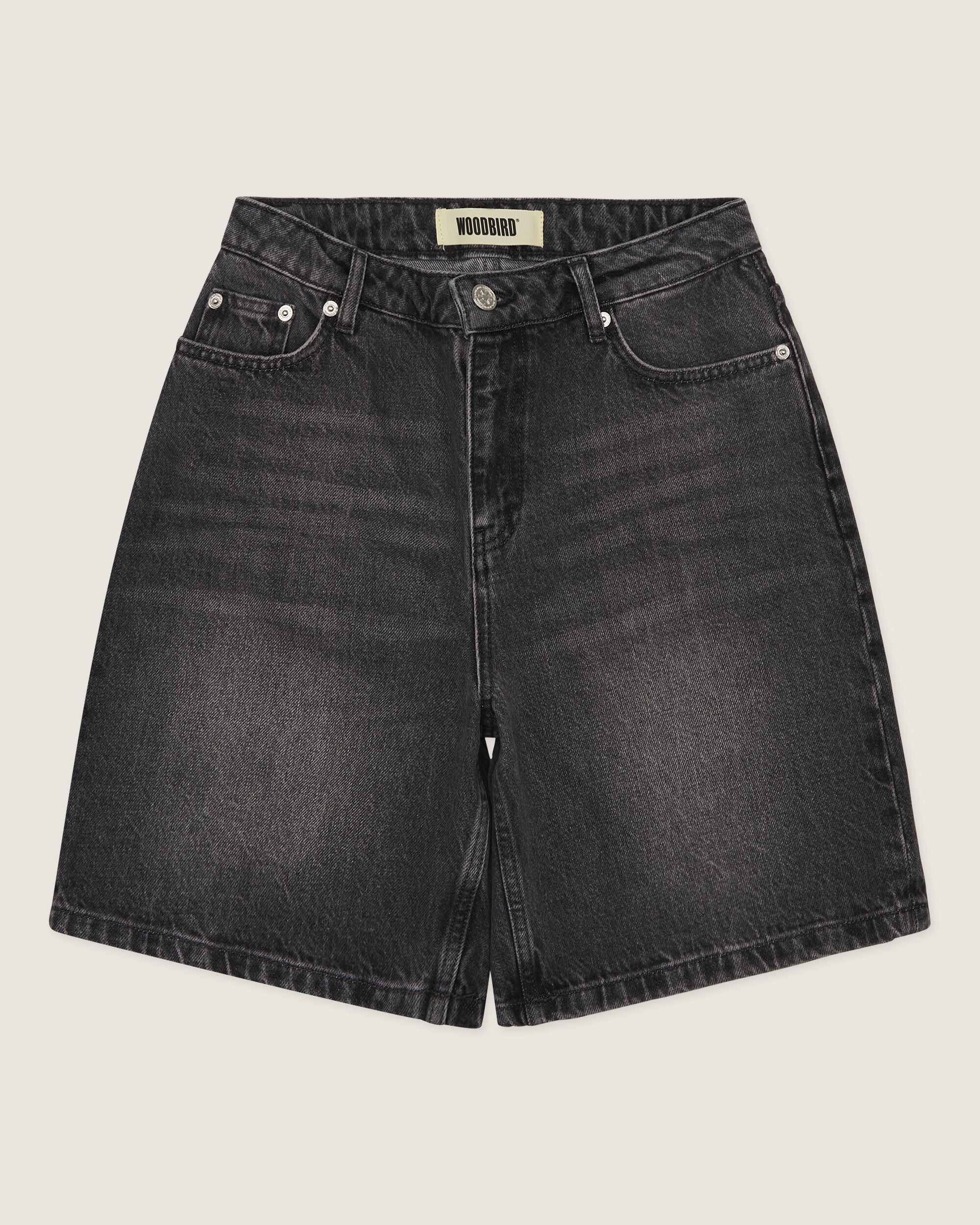 Woodbird Female WBMaggie Eclipse Shorts Shorts Grey-Black