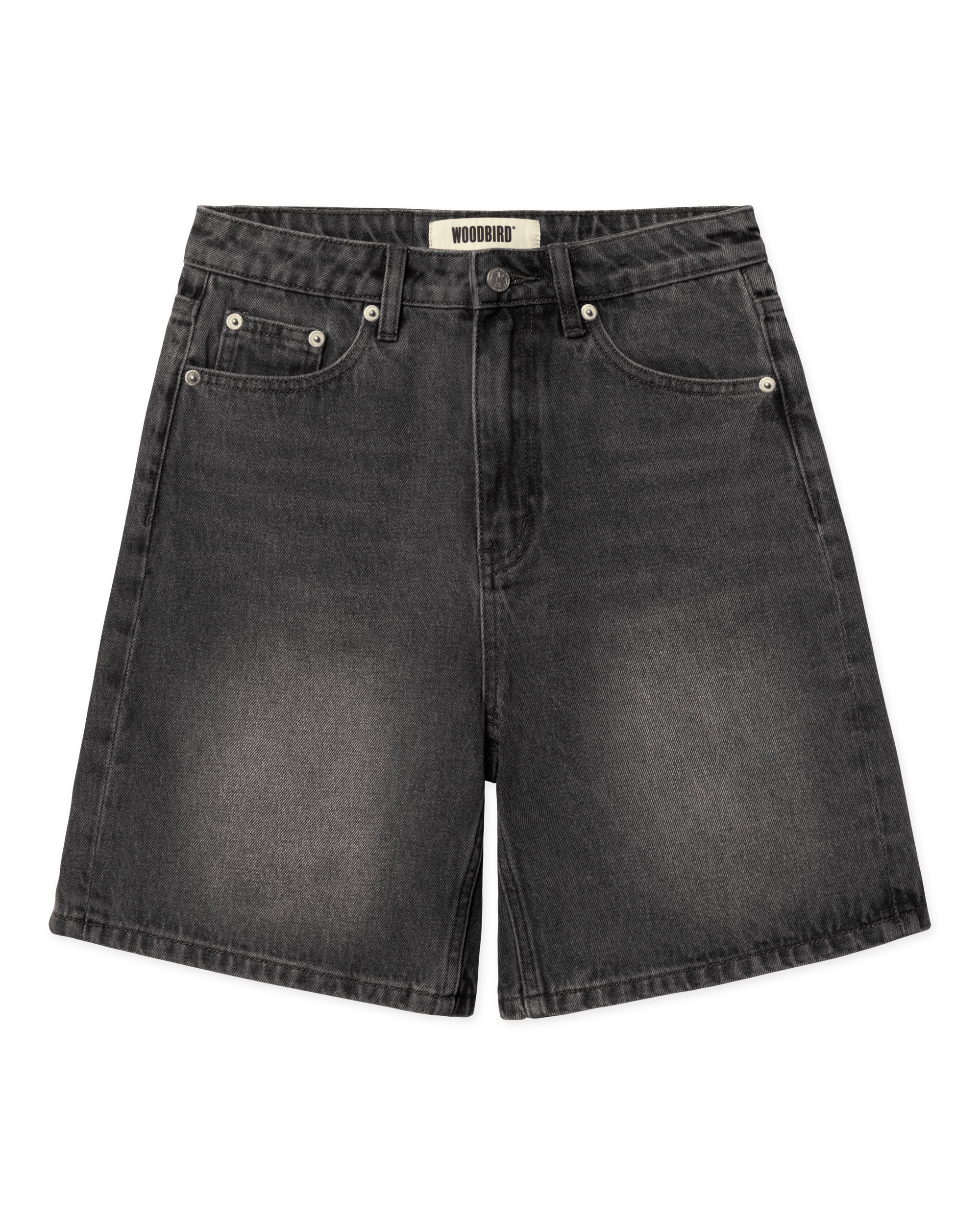 Woodbird Female WBMaggie Eclipse Shorts Shorts Grey-Black