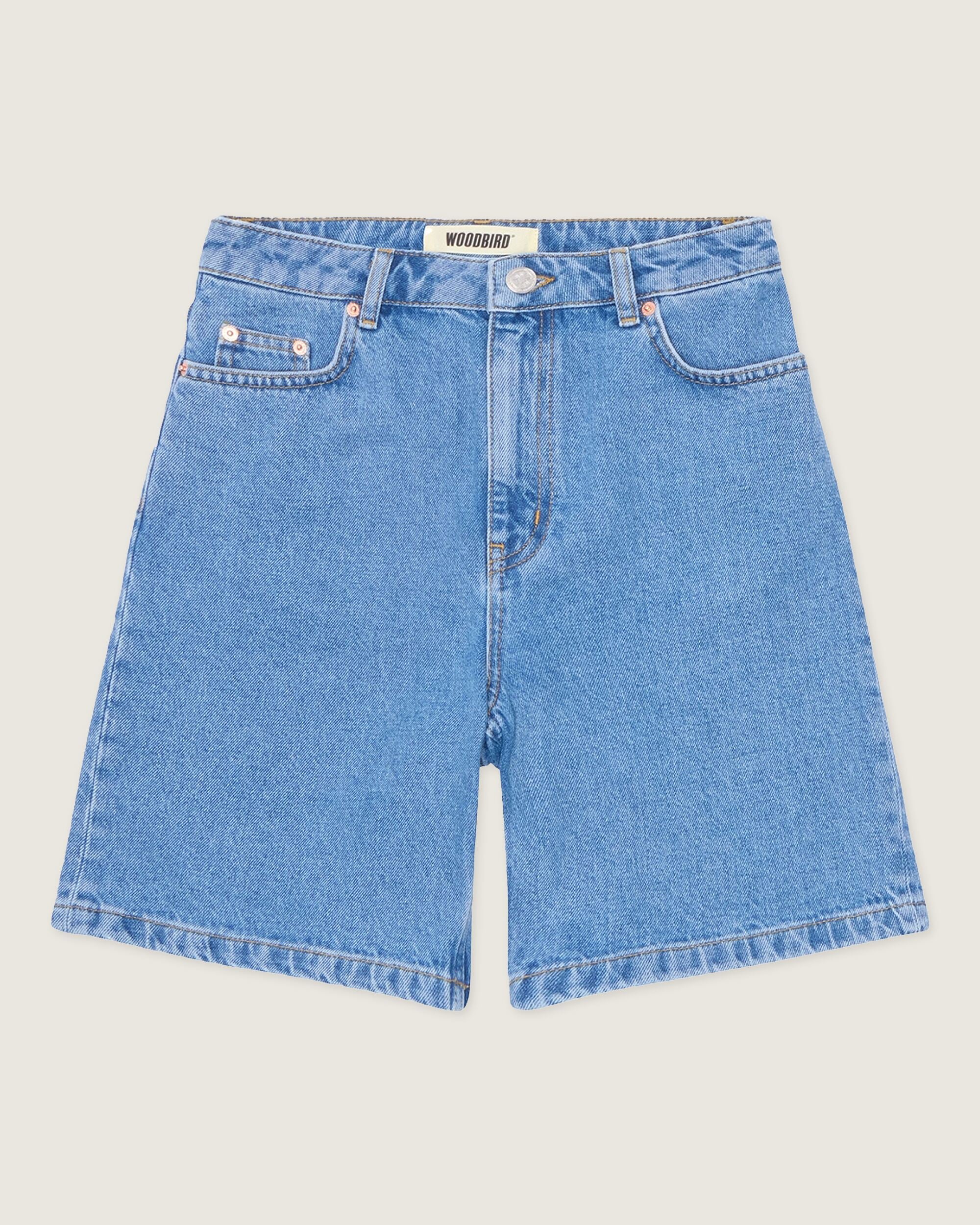 Woodbird Female WBMaggie Light Stone Shorts Shorts Blue