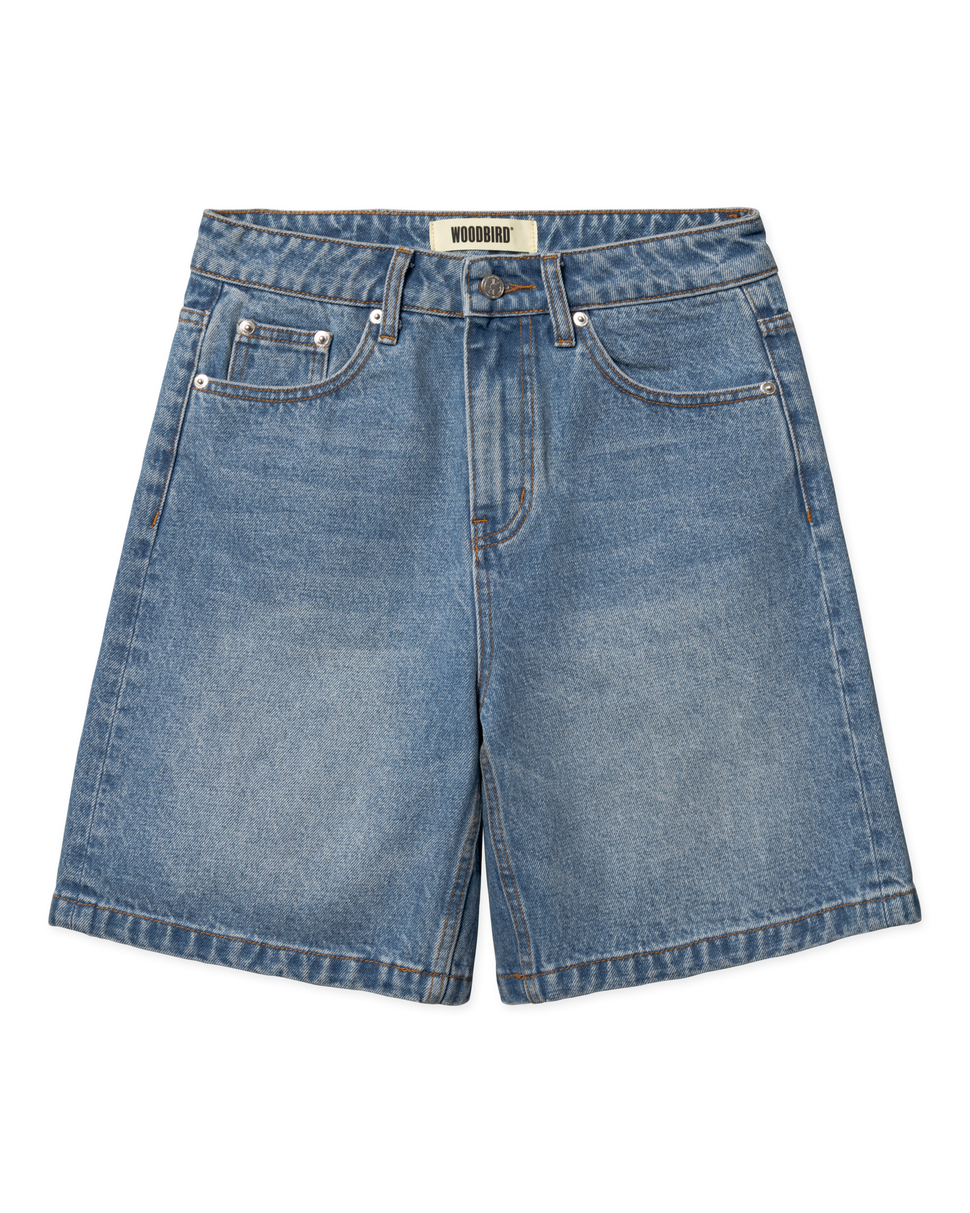 Woodbird Female WBMaggie Orig Shorts Shorts Blue Washed