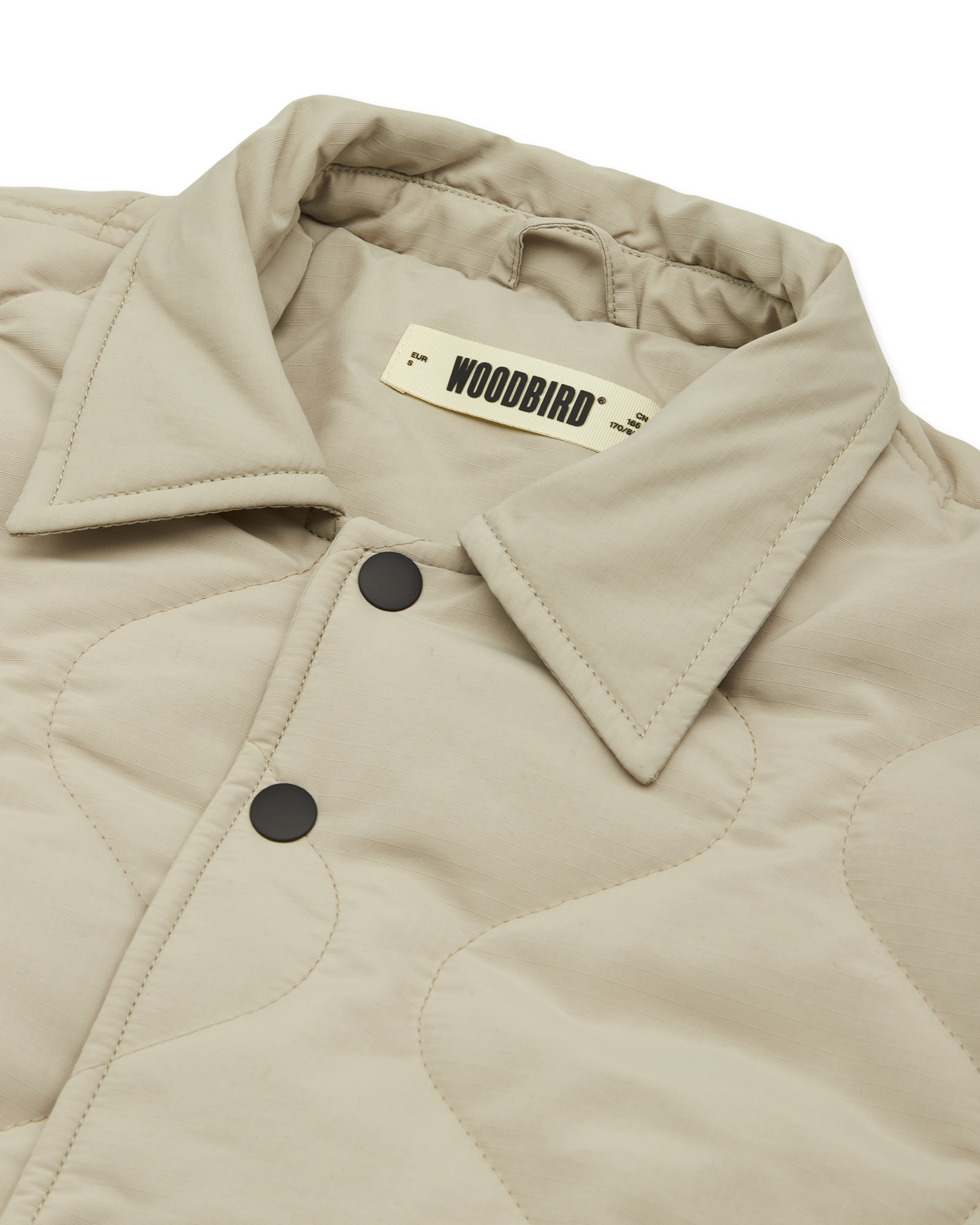 Woodbird Female WBMaze Quilt Jacket Jackets Stone