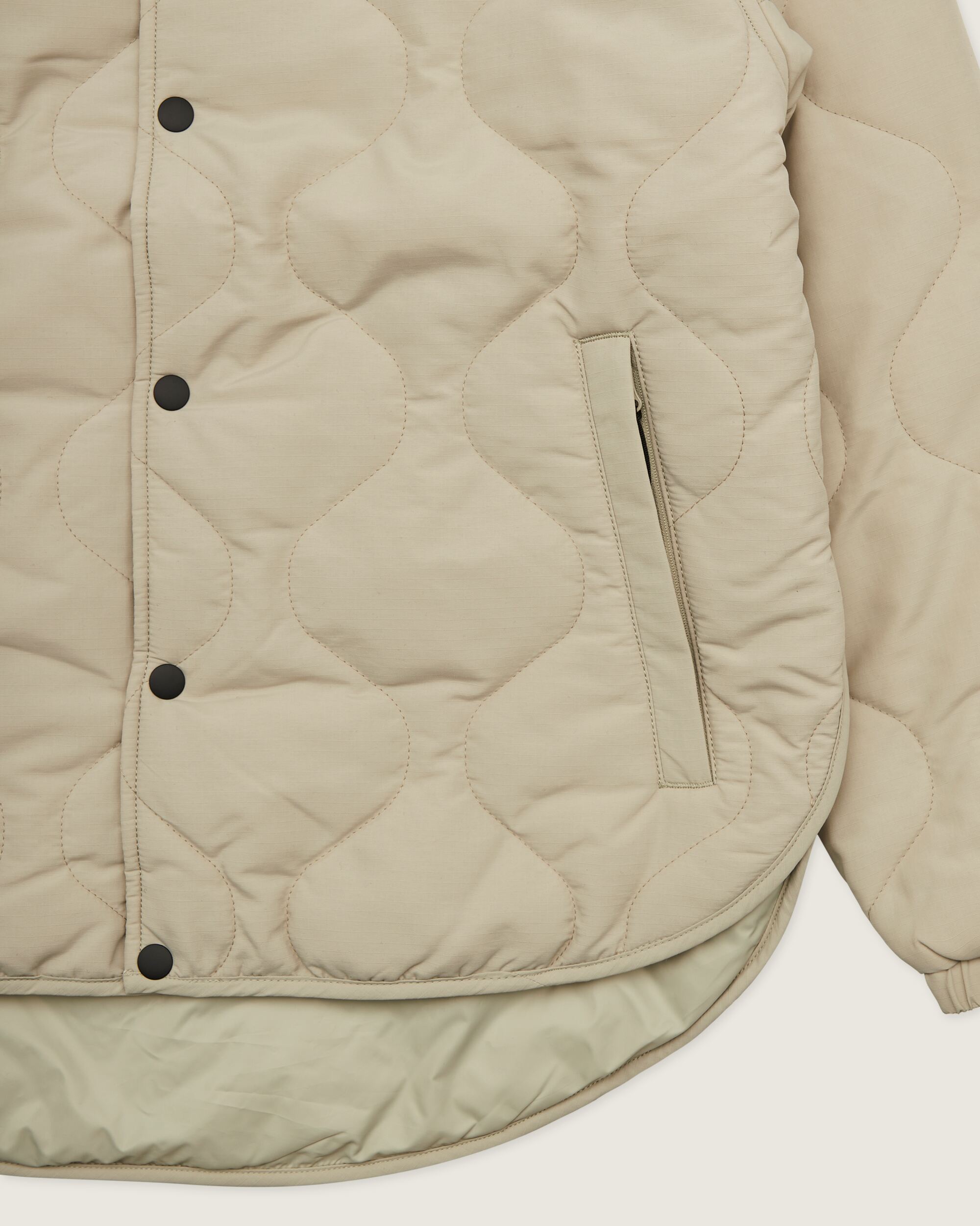 WBMaze Quilt Jacket - Stone – Woodbird WBMaze Quilt Jacket - Stone – Woodbird