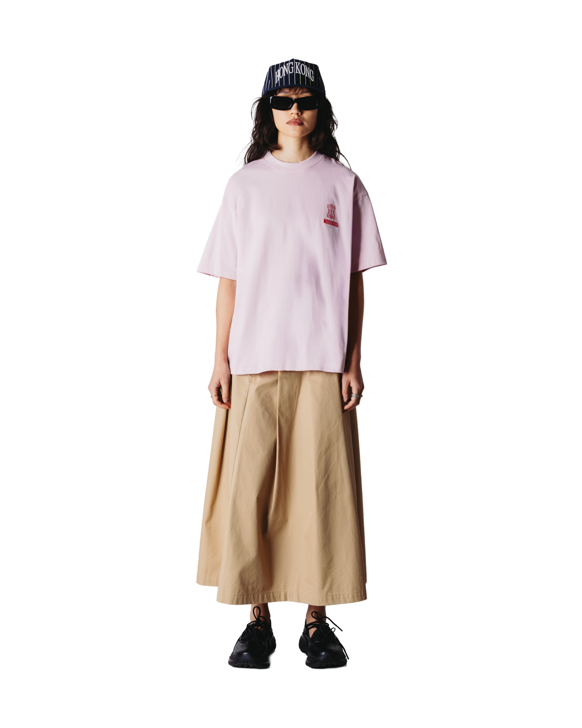 Woodbird Female WBMia Pleat Twill Skirt Skirts Sand