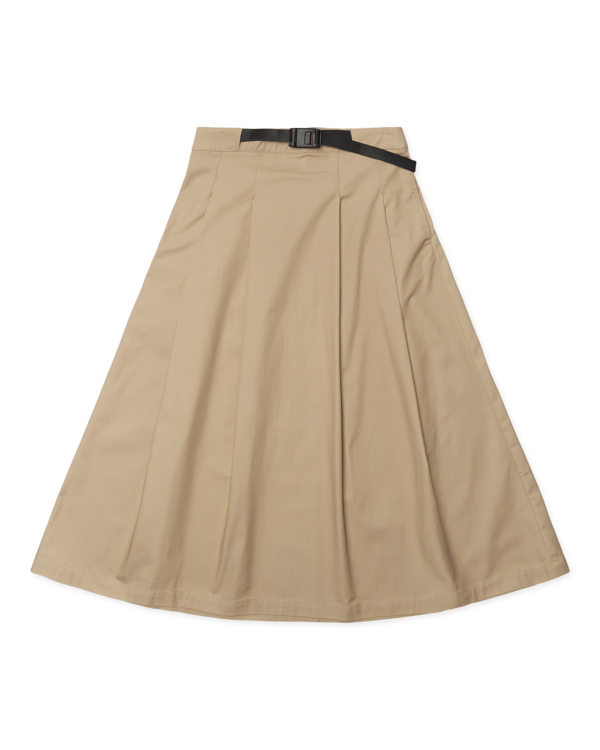 Woodbird Female WBMia Pleat Twill Skirt Skirts Sand