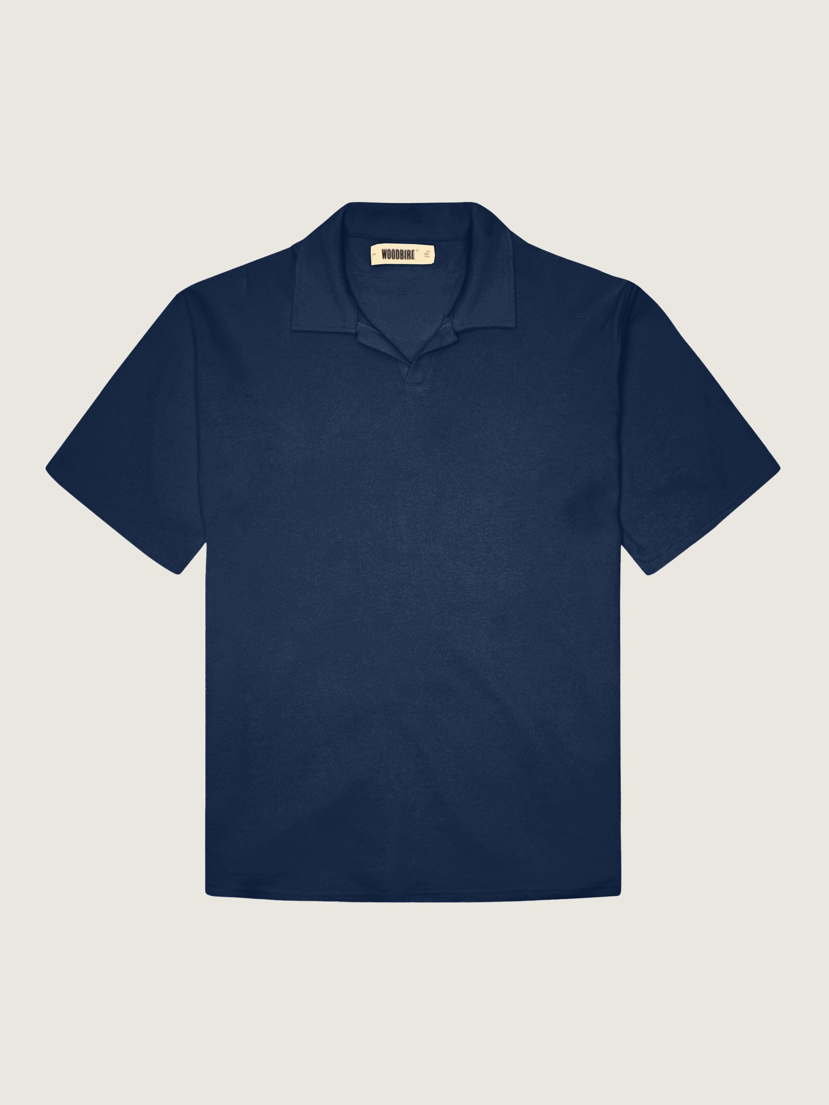 Woodbird WBMoul Terry Polo T-Shirts Navy