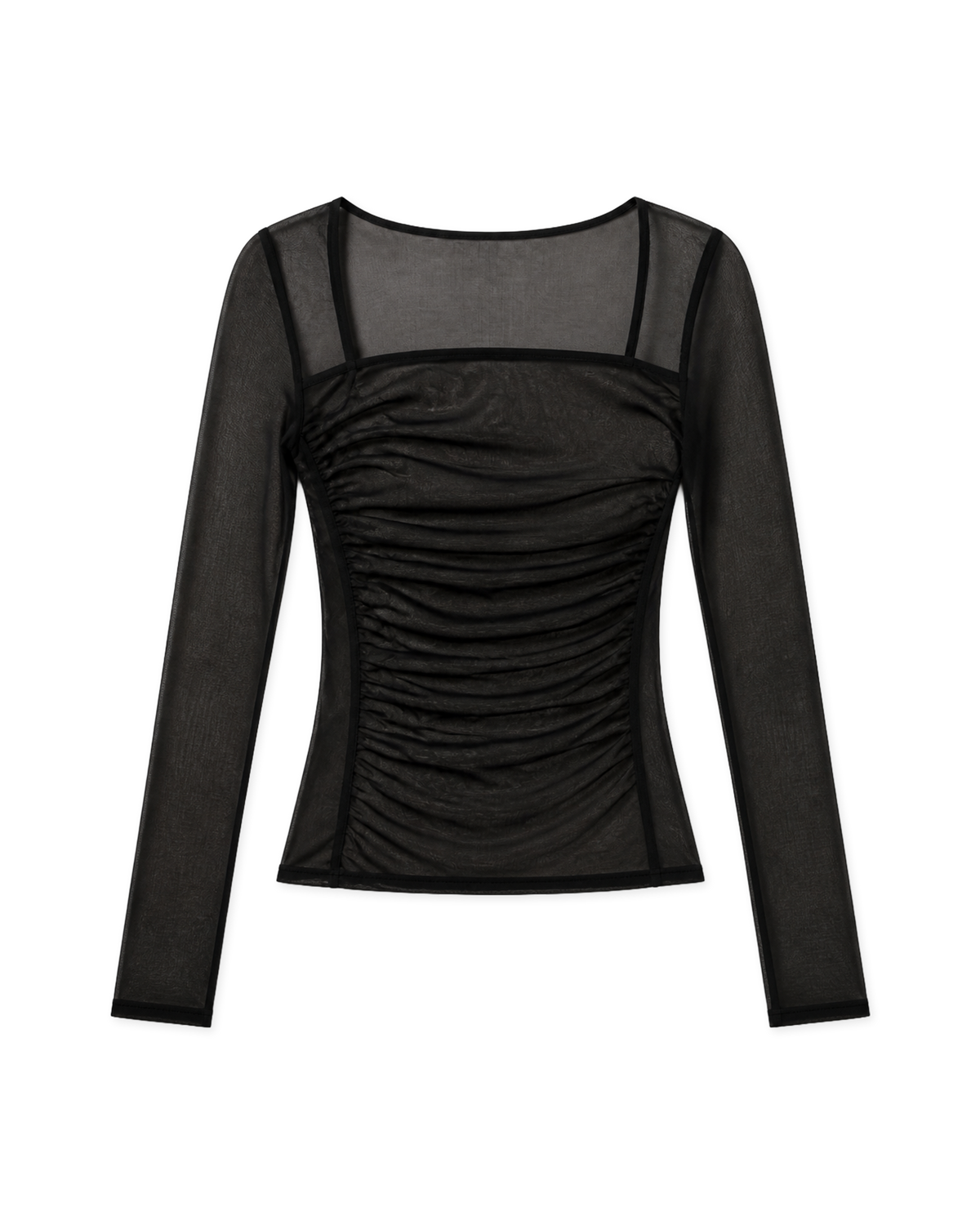 Woodbird Female WBNao Mesh Top T-Shirts Black
