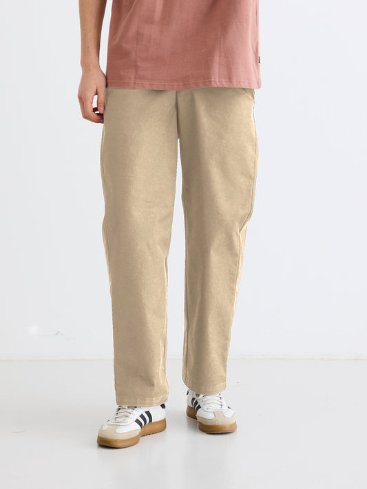 Woodbird WBNick Twill Pant Pants Stone