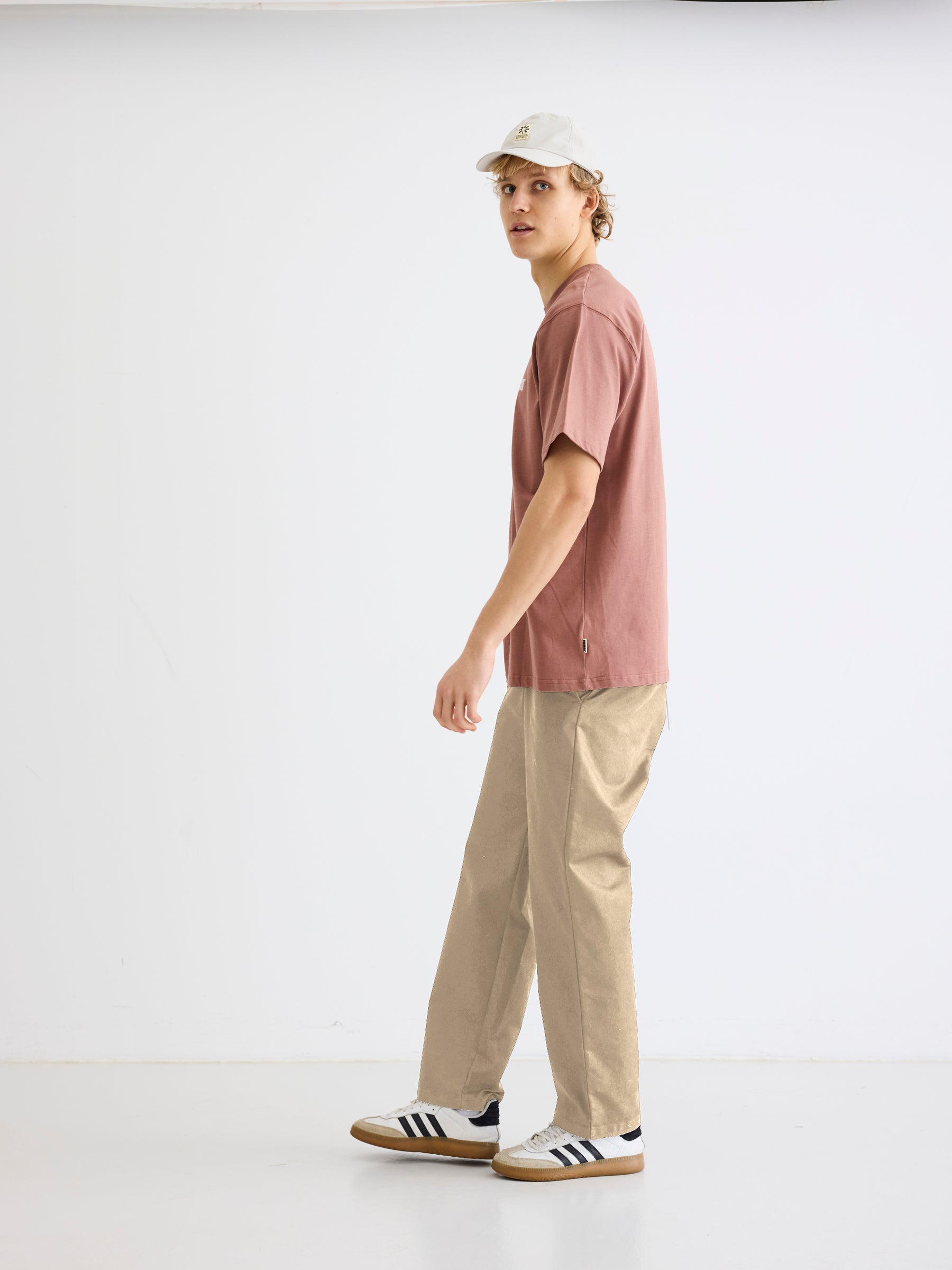 Woodbird WBNick Twill Pant Pants Stone