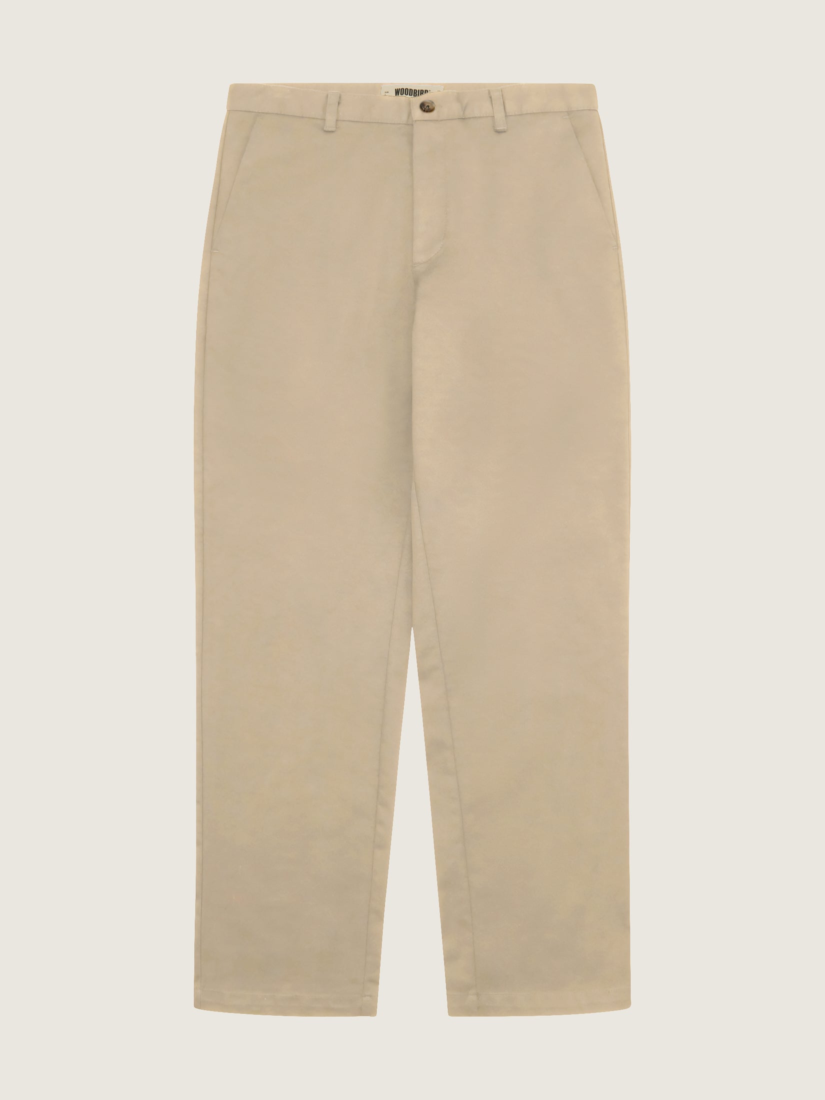 Woodbird WBNick Twill Pant Pants Stone