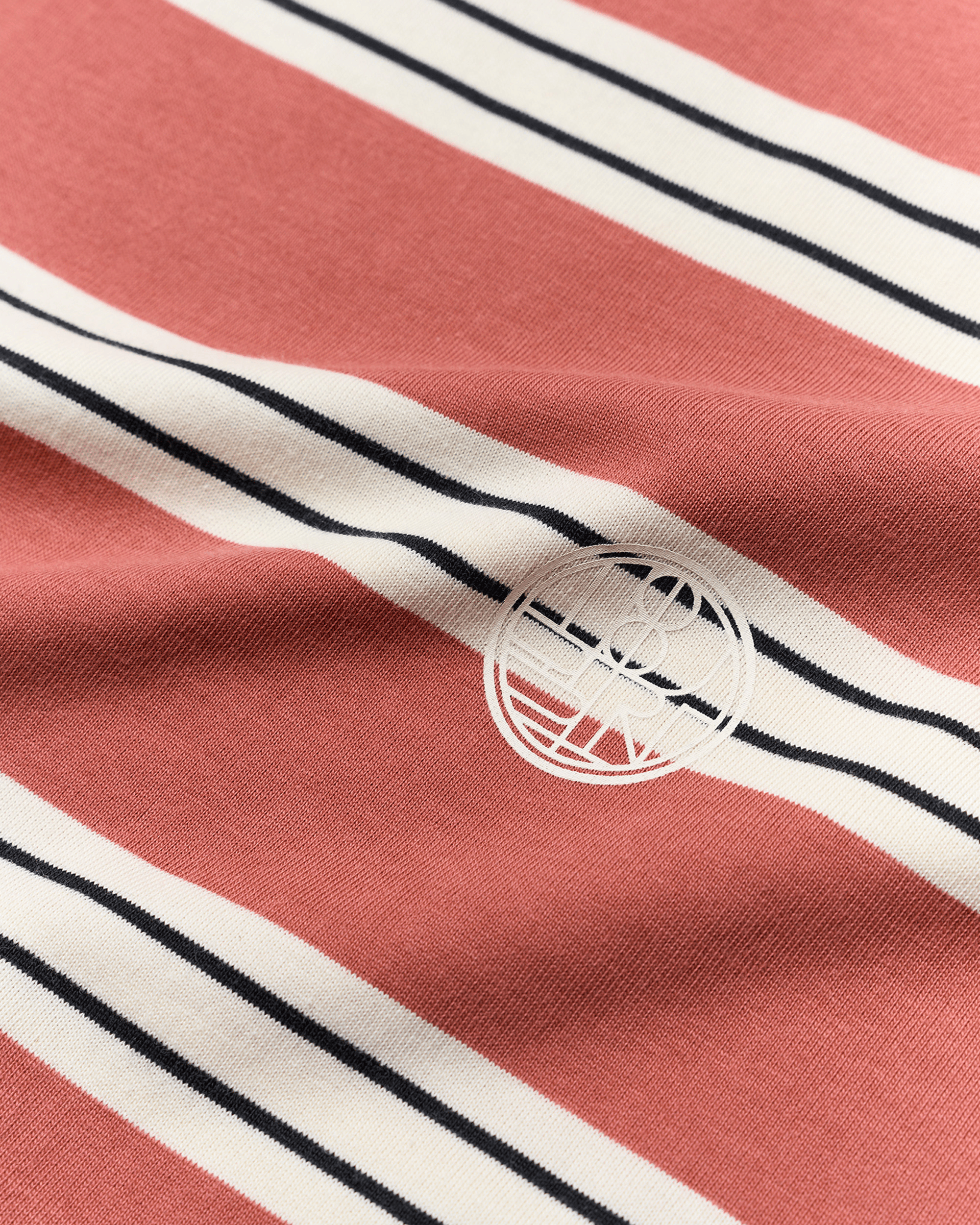 Woodbird Female WBNiro SS Zip Polo T-Shirts Off White-Rose