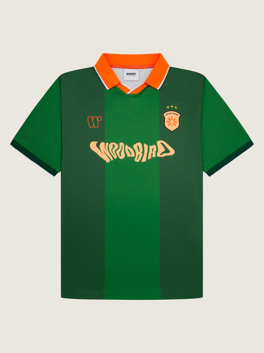 Woodbird WBNith Golden Jersey T-Shirts Dark Green