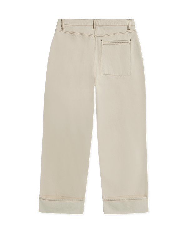 Woodbird Female WBNoel Fold Jeans Pants Off White