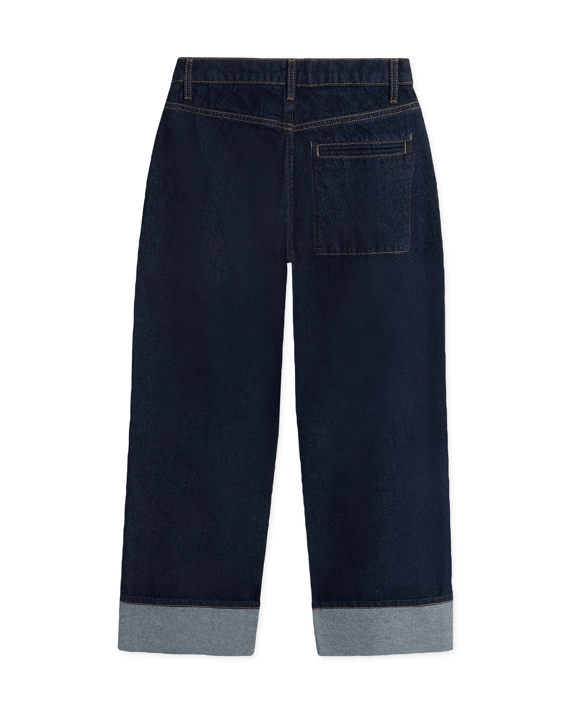 Woodbird Female WBNoel Fold Jeans Pants Raw Blue