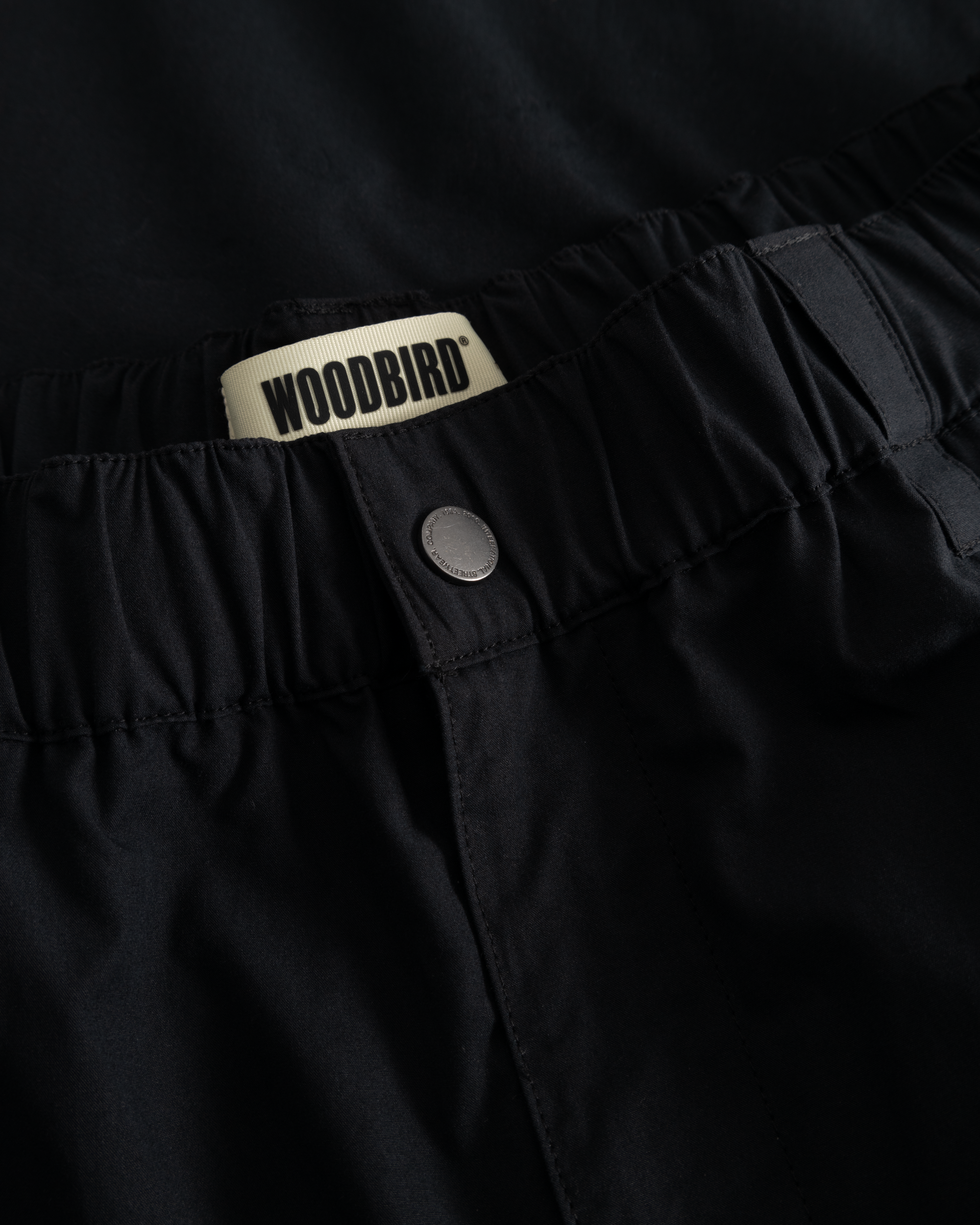 Woodbird WBNoul Paper Pants Pants Black