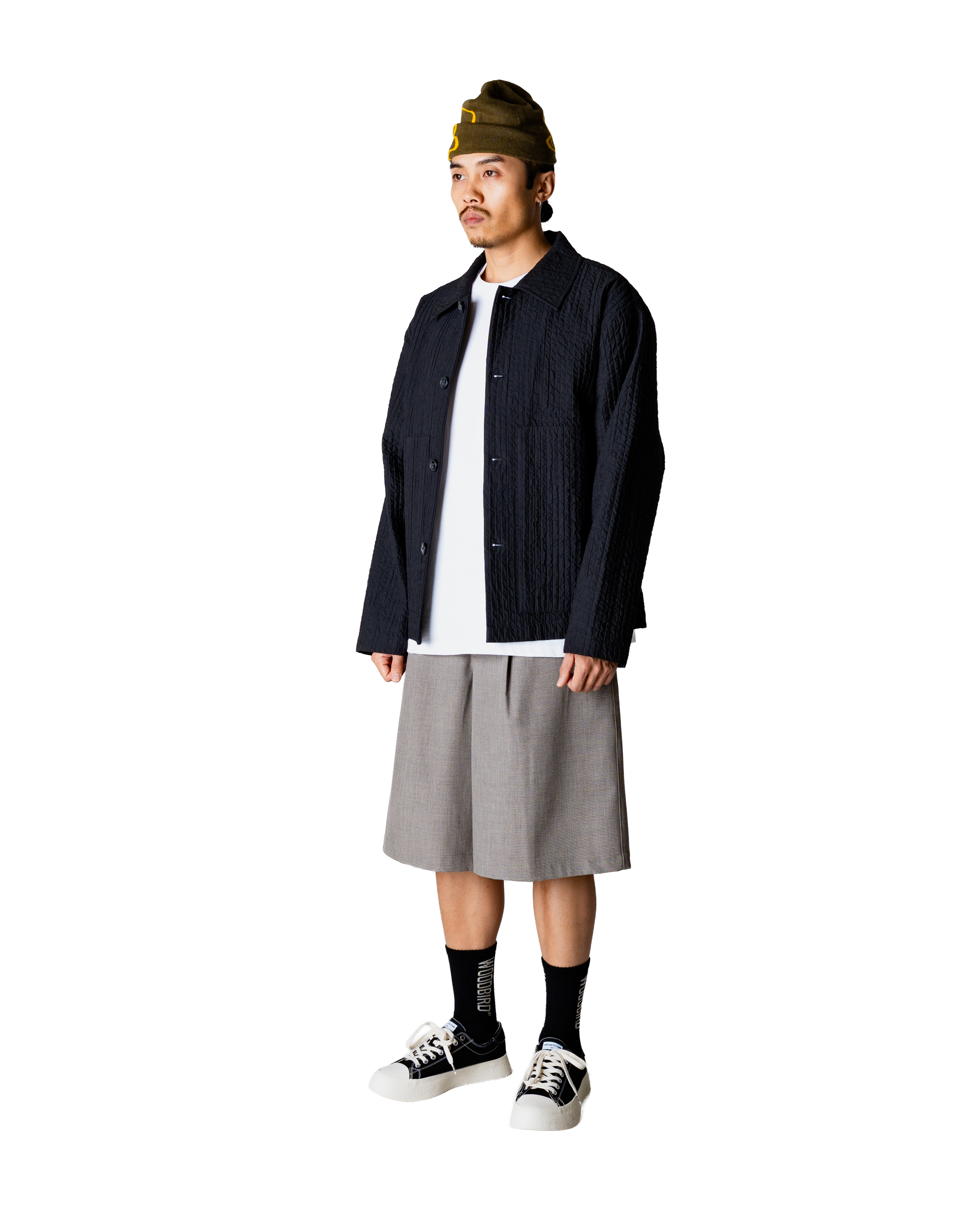 Woodbird WBOchi Quilt Jacket Jackets Black