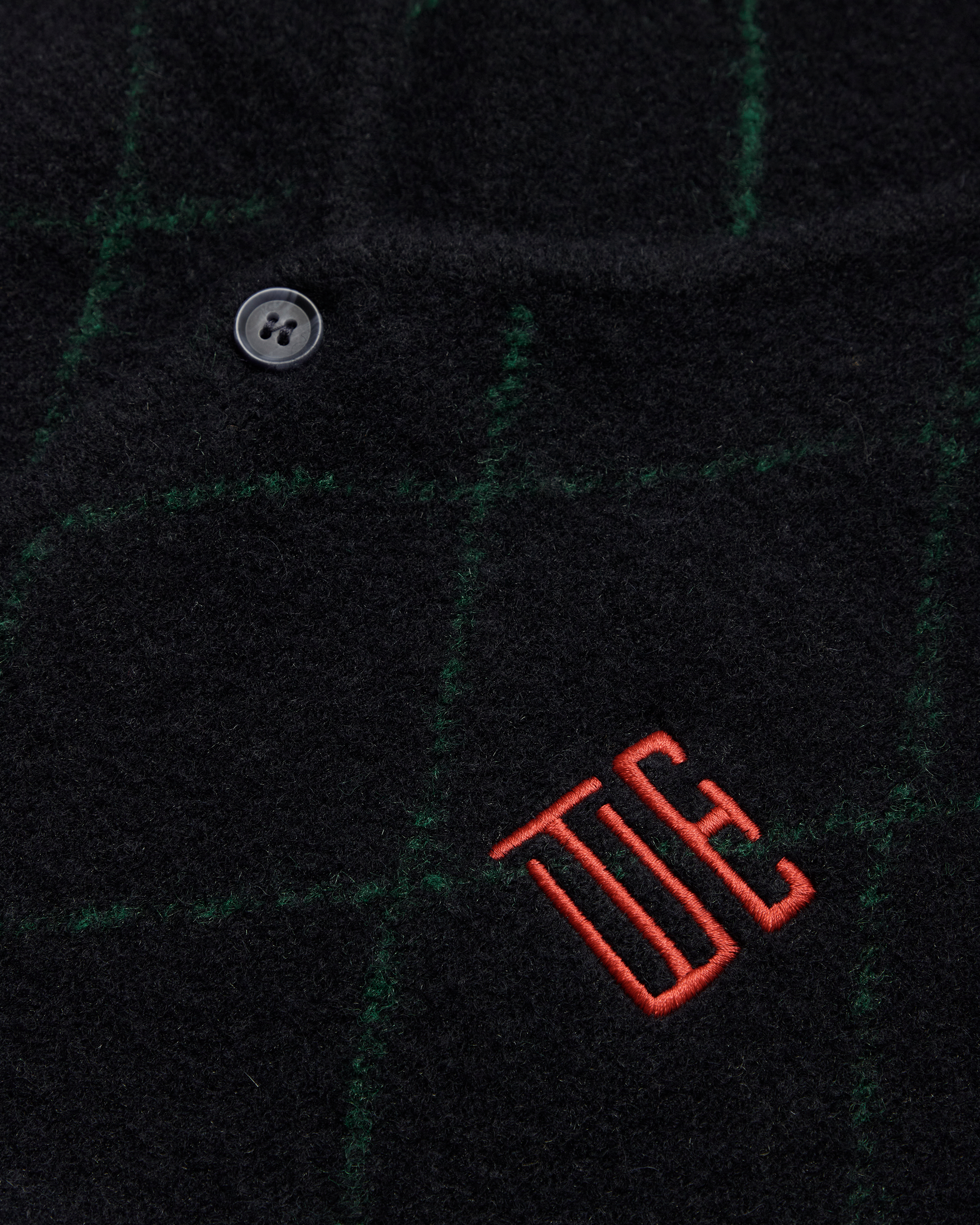 Woodbird WBOni Check Cardigan Knits Navy