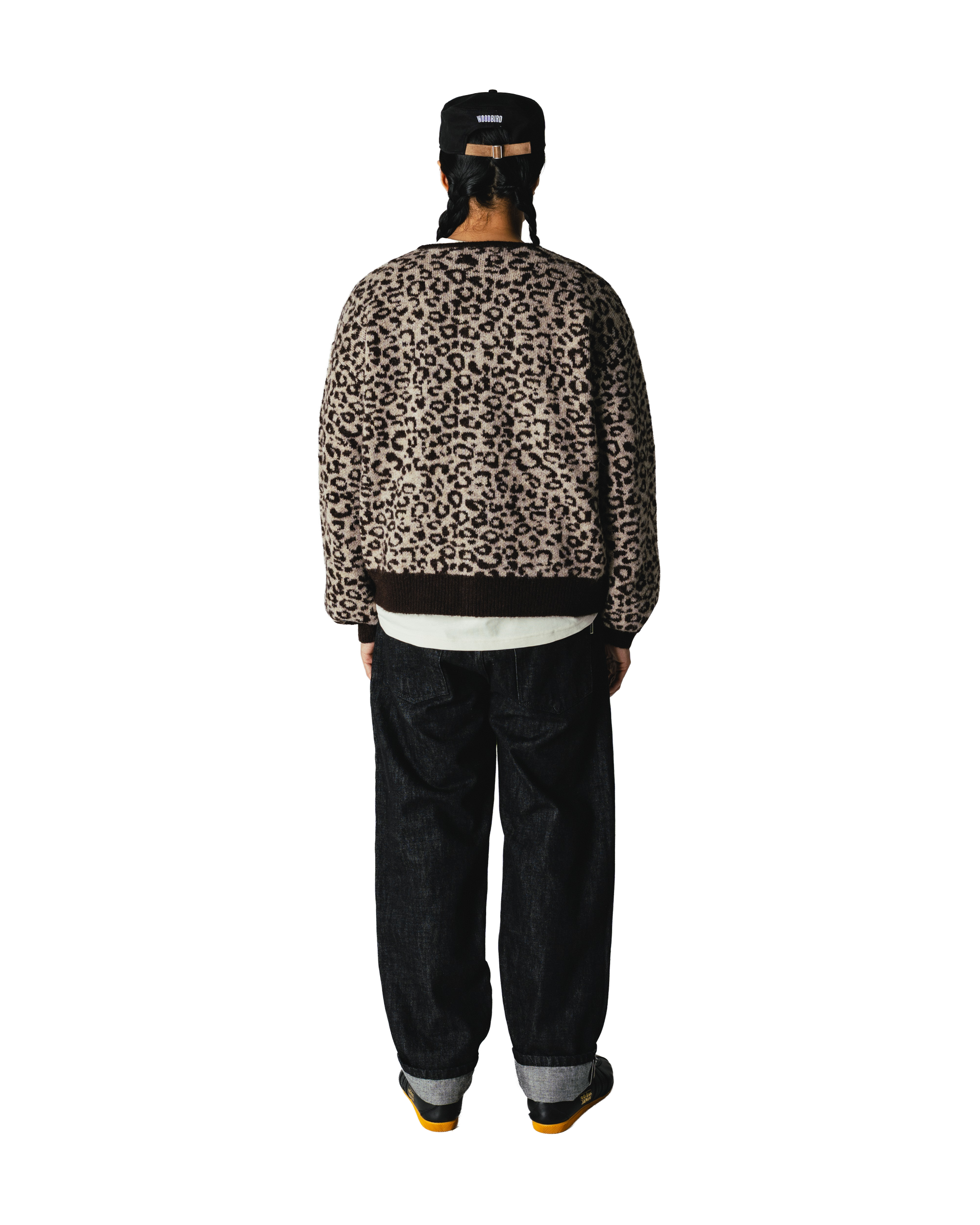 Woodbird WBOni Leo Cardigan Knits Sand-Fudge