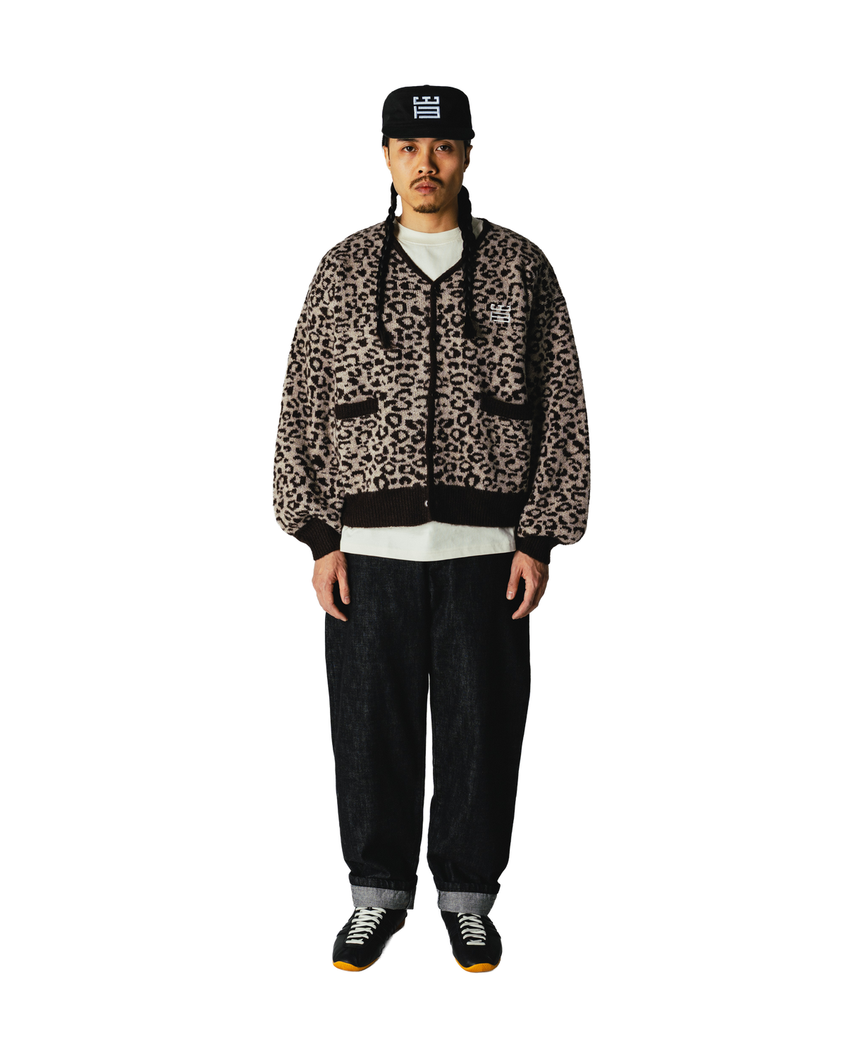 Woodbird WBOni Leo Cardigan Knits Sand-Fudge