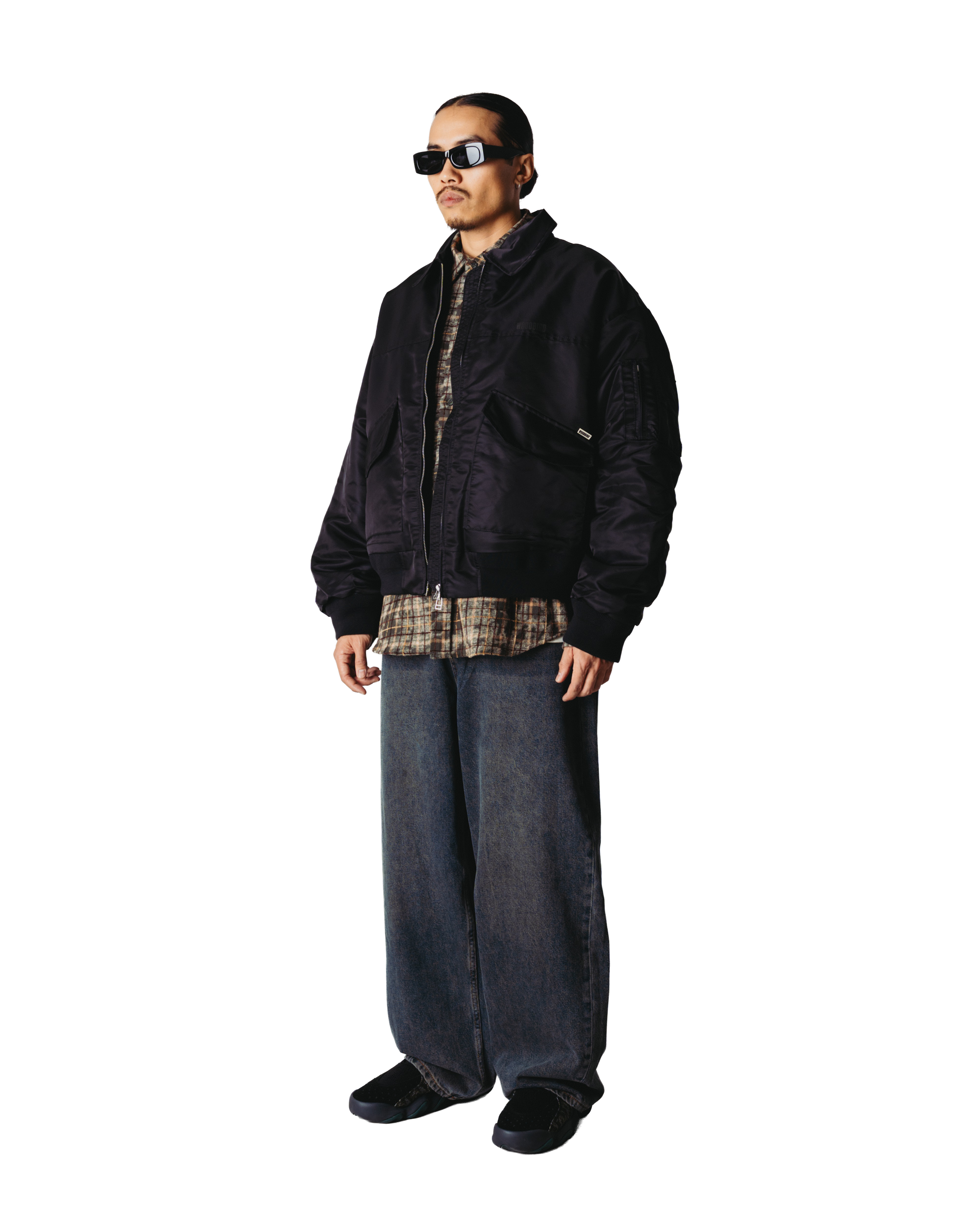 Woodbird WBOsamu Bomber Jacket Outerwear Black