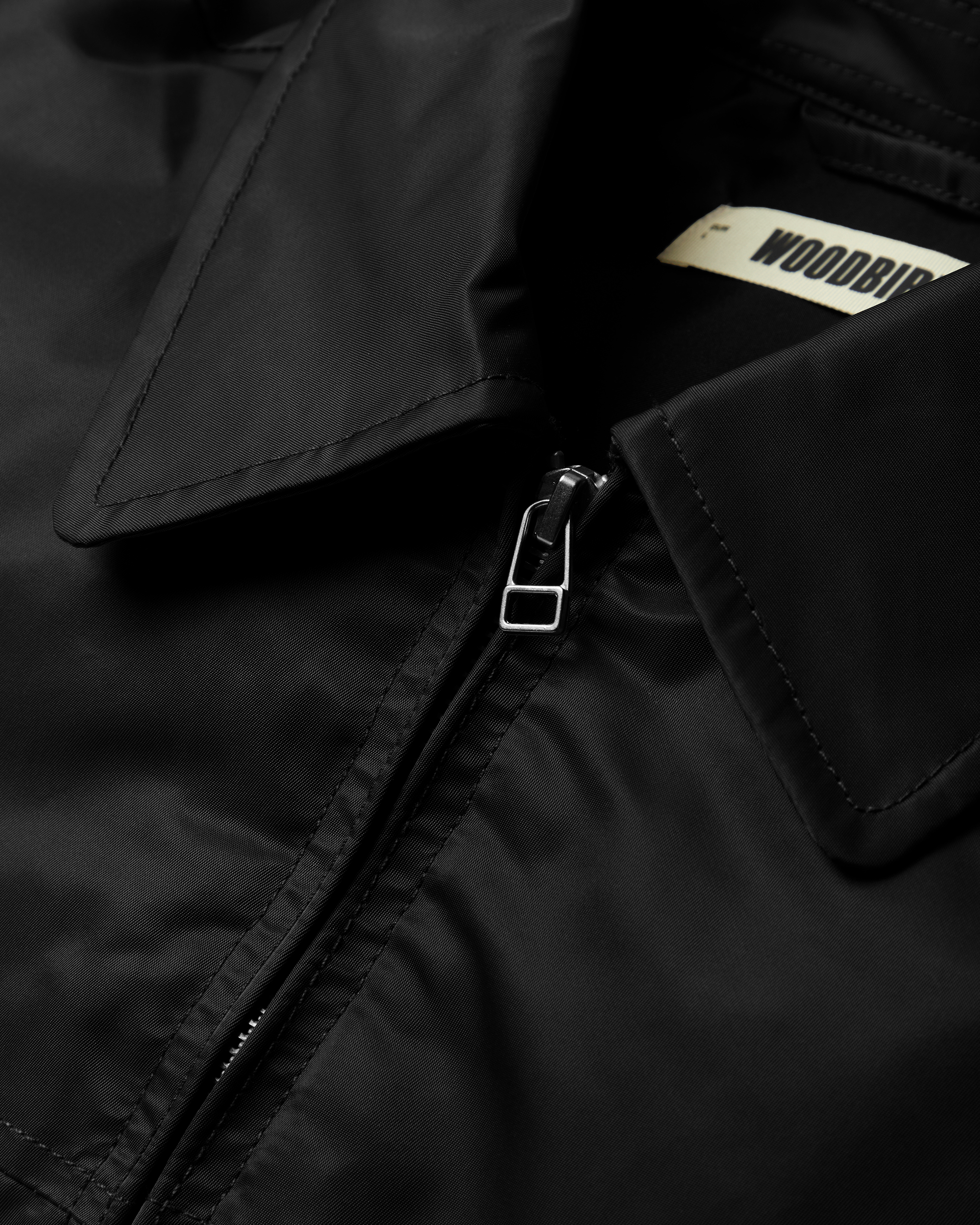 Woodbird WBOsamu Bomber Jacket Outerwear Black