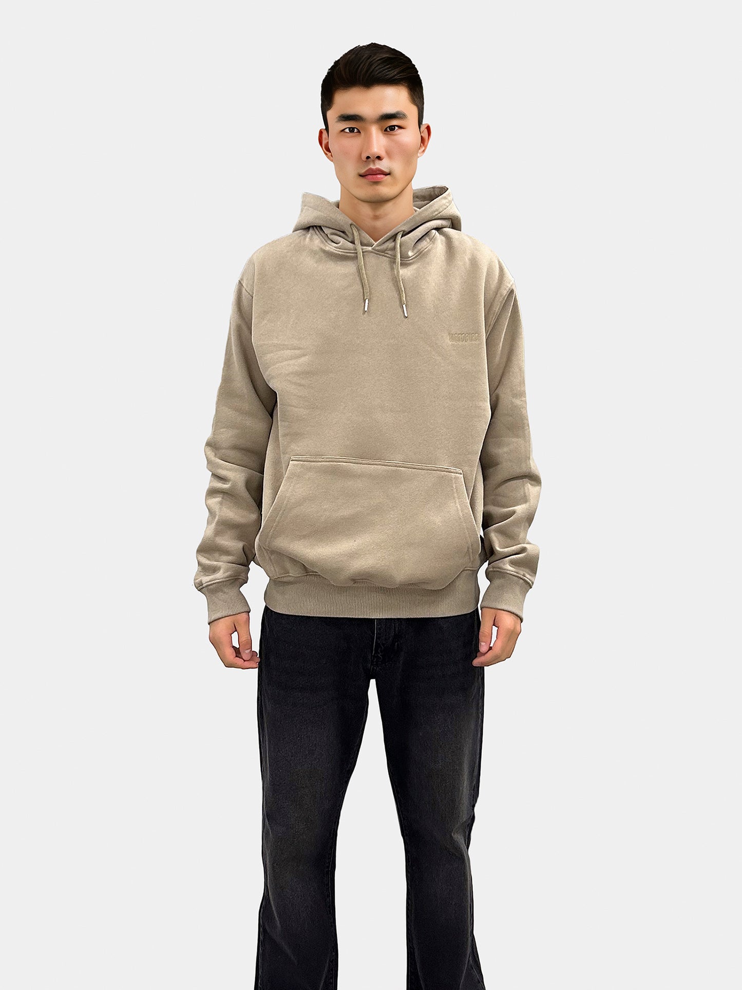 Woodbird WBPacs Base Hoodie Sweats Dark Beige