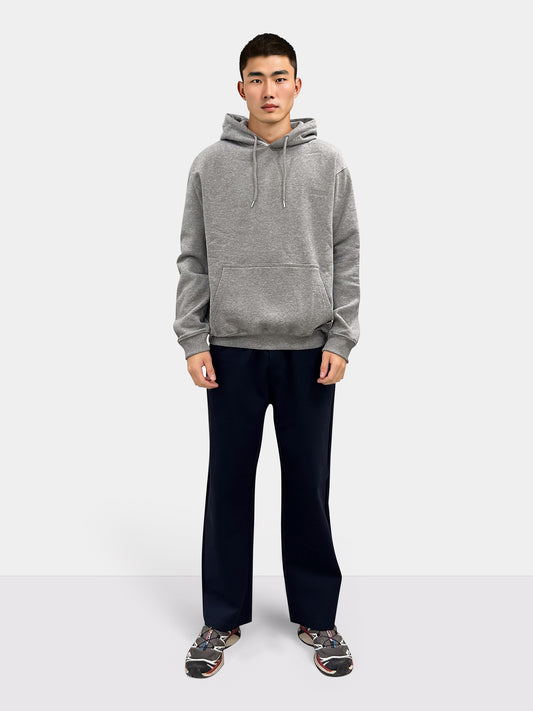 Woodbird WBPacs Base Hoodie Sweats Grey Melange