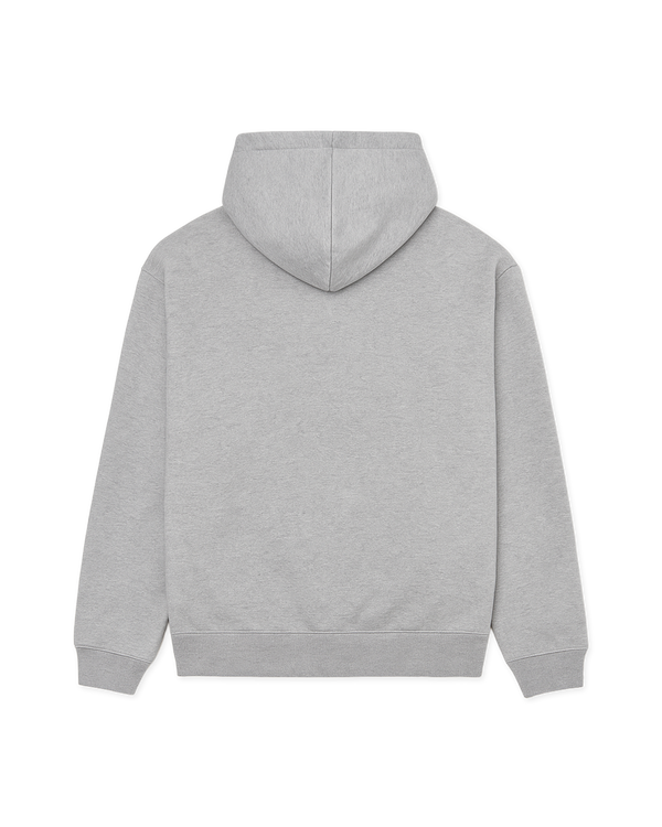 Woodbird WBPacs Base Hoodie Sweats Grey Melange