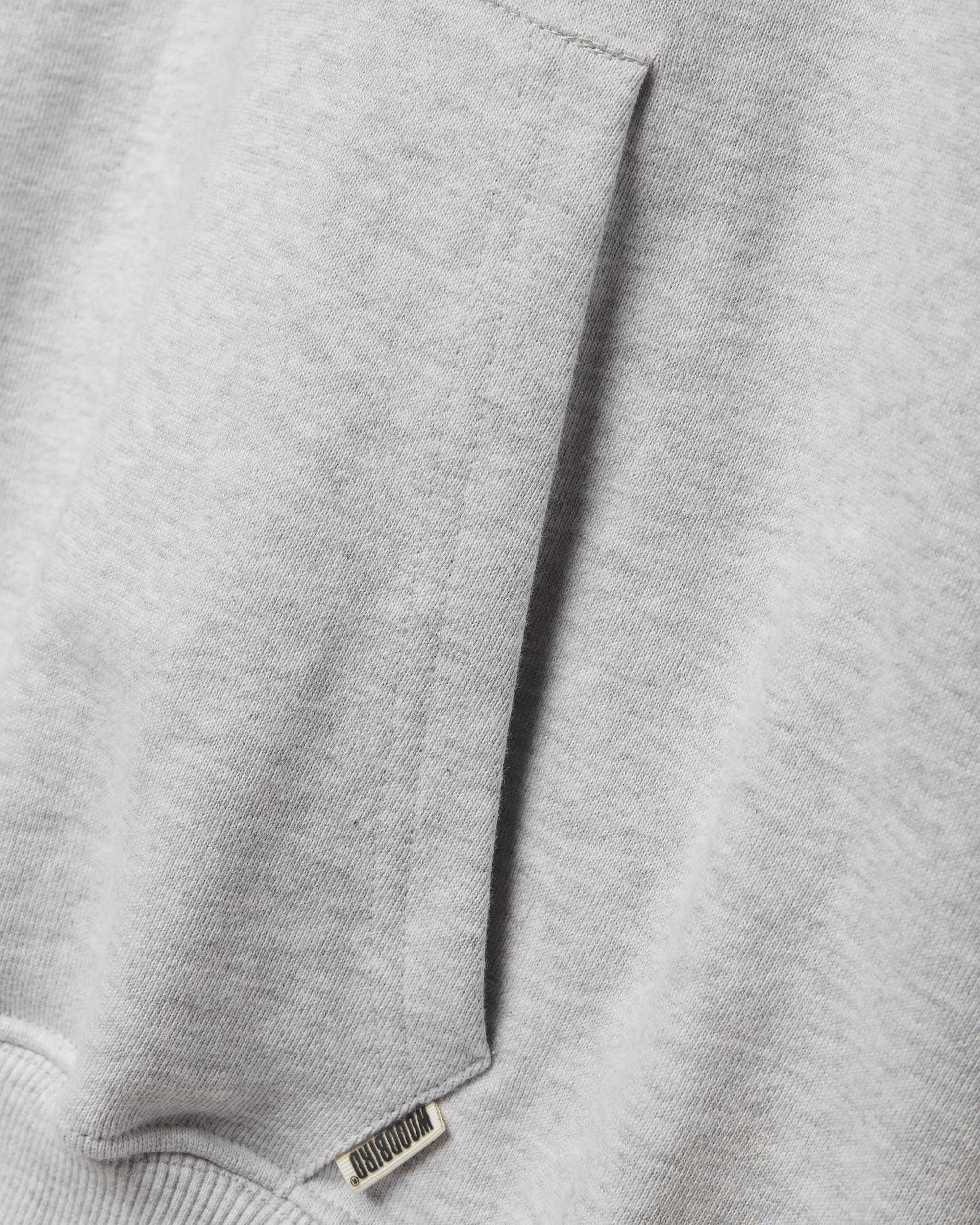 Woodbird WBPacs Base Hoodie Sweats Grey Melange