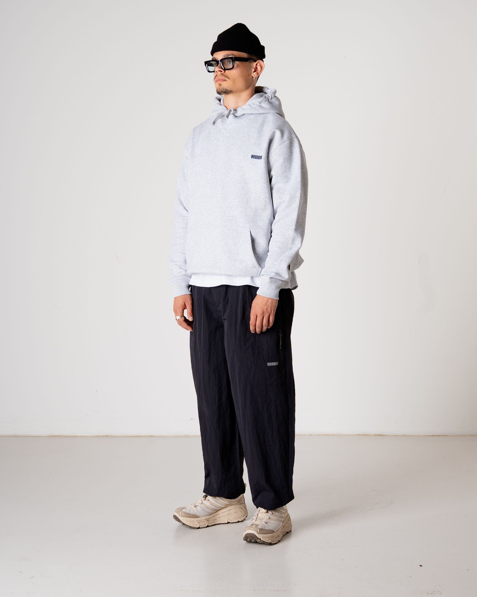 Woodbird WBPacs Home Hoodie Sweats Snow Melange