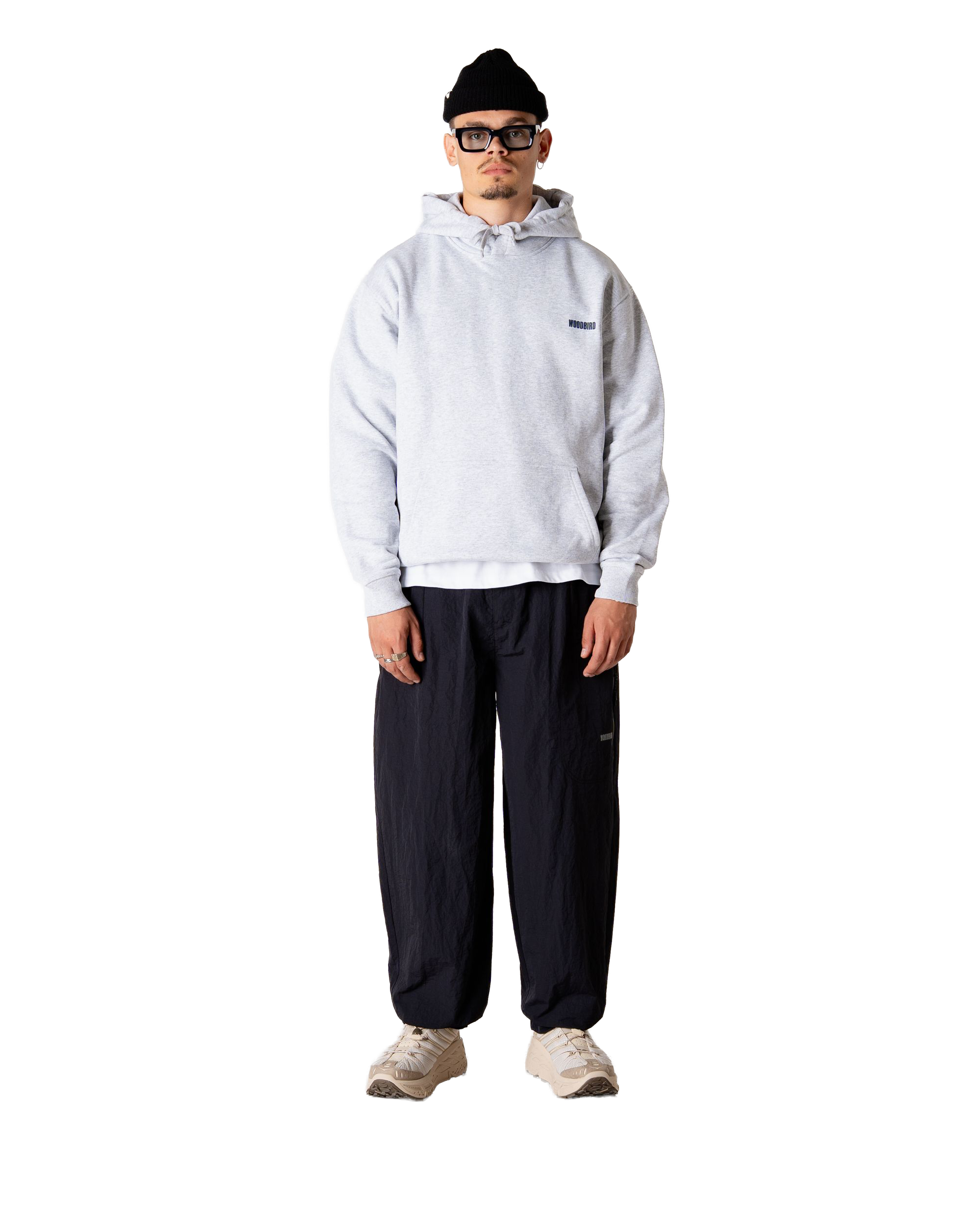 Woodbird WBPacs Home Hoodie Sweats Snow Melange