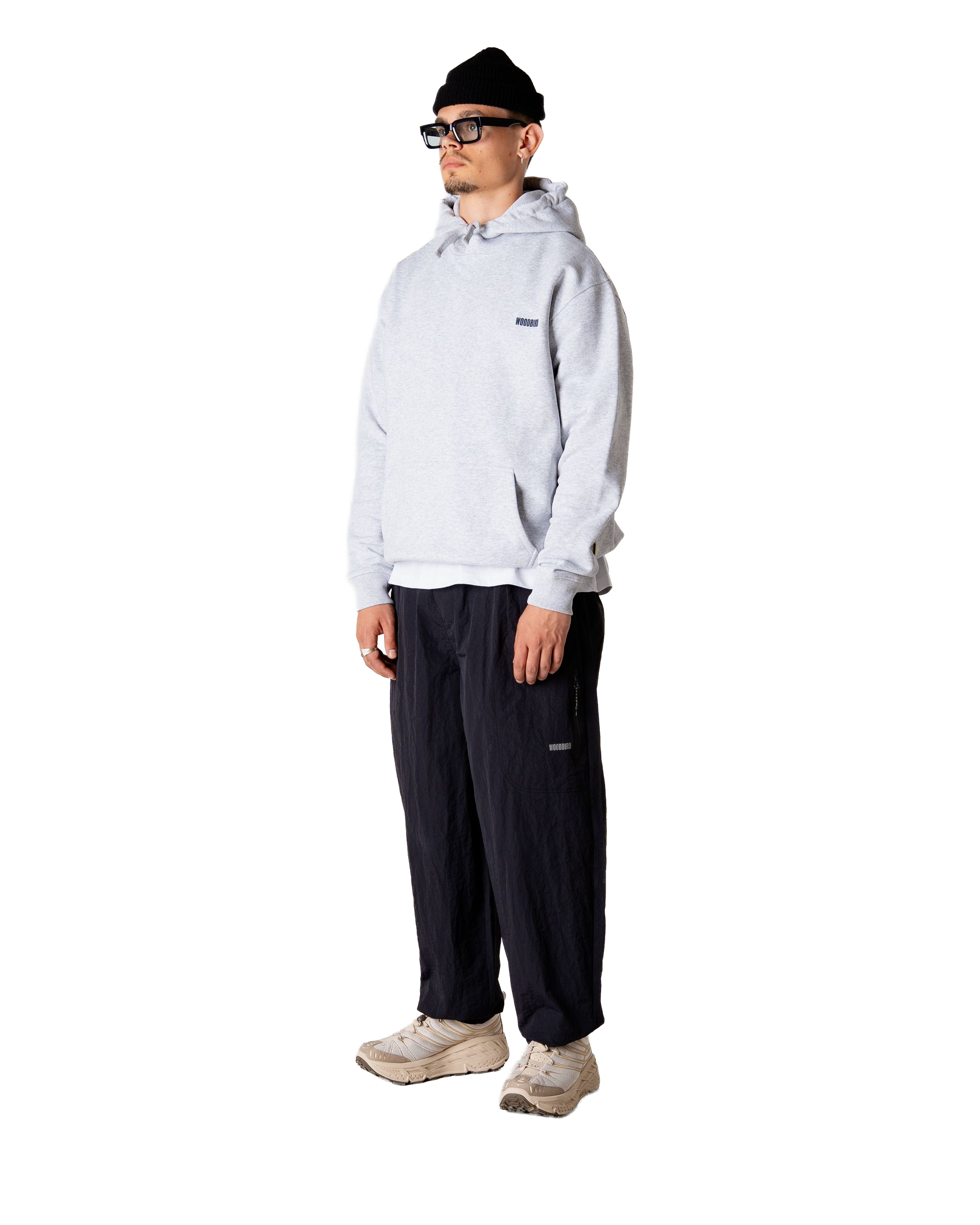Woodbird WBPacs Home Hoodie Sweats Snow Melange