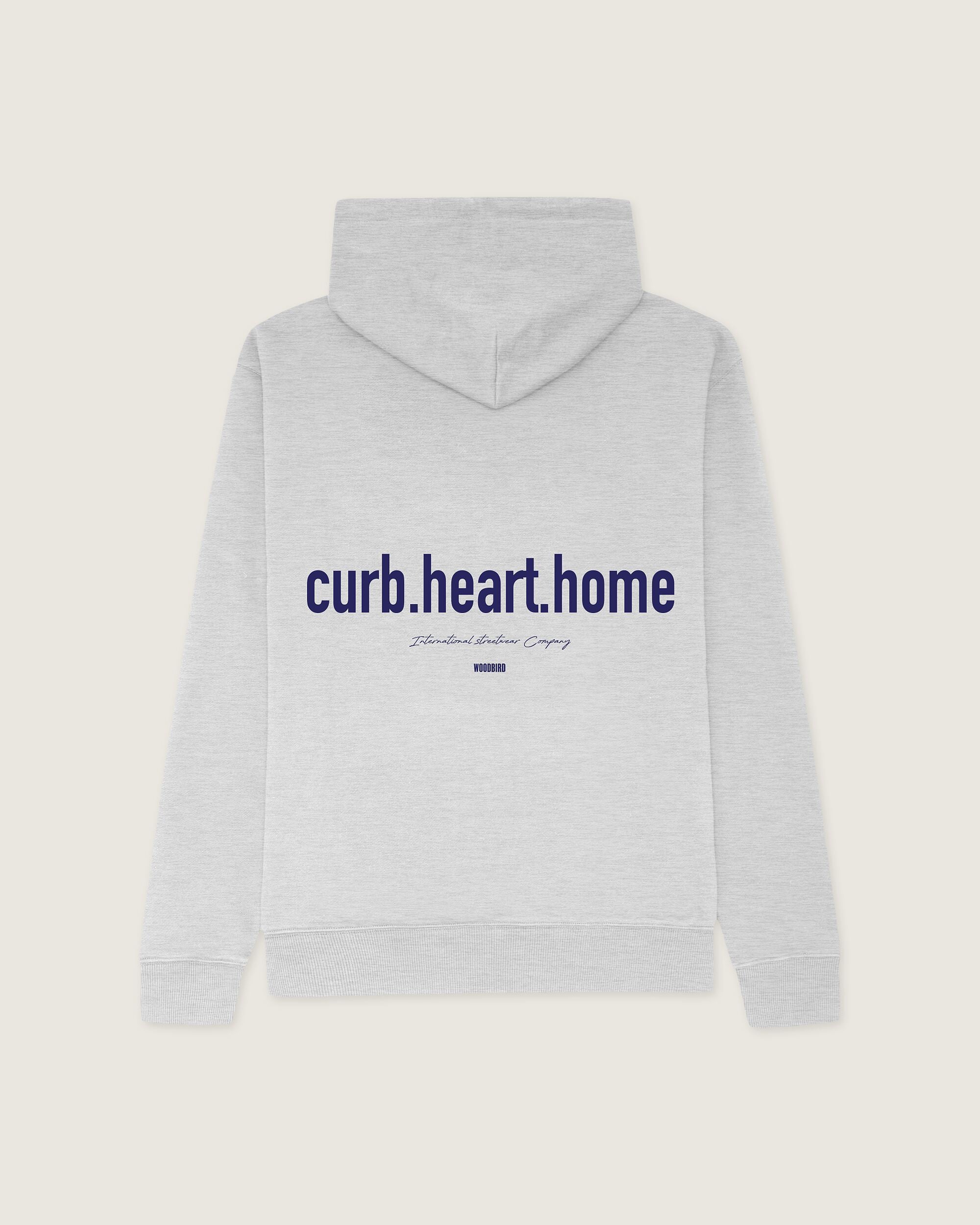 Woodbird WBPacs Home Hoodie Sweats Snow Melange