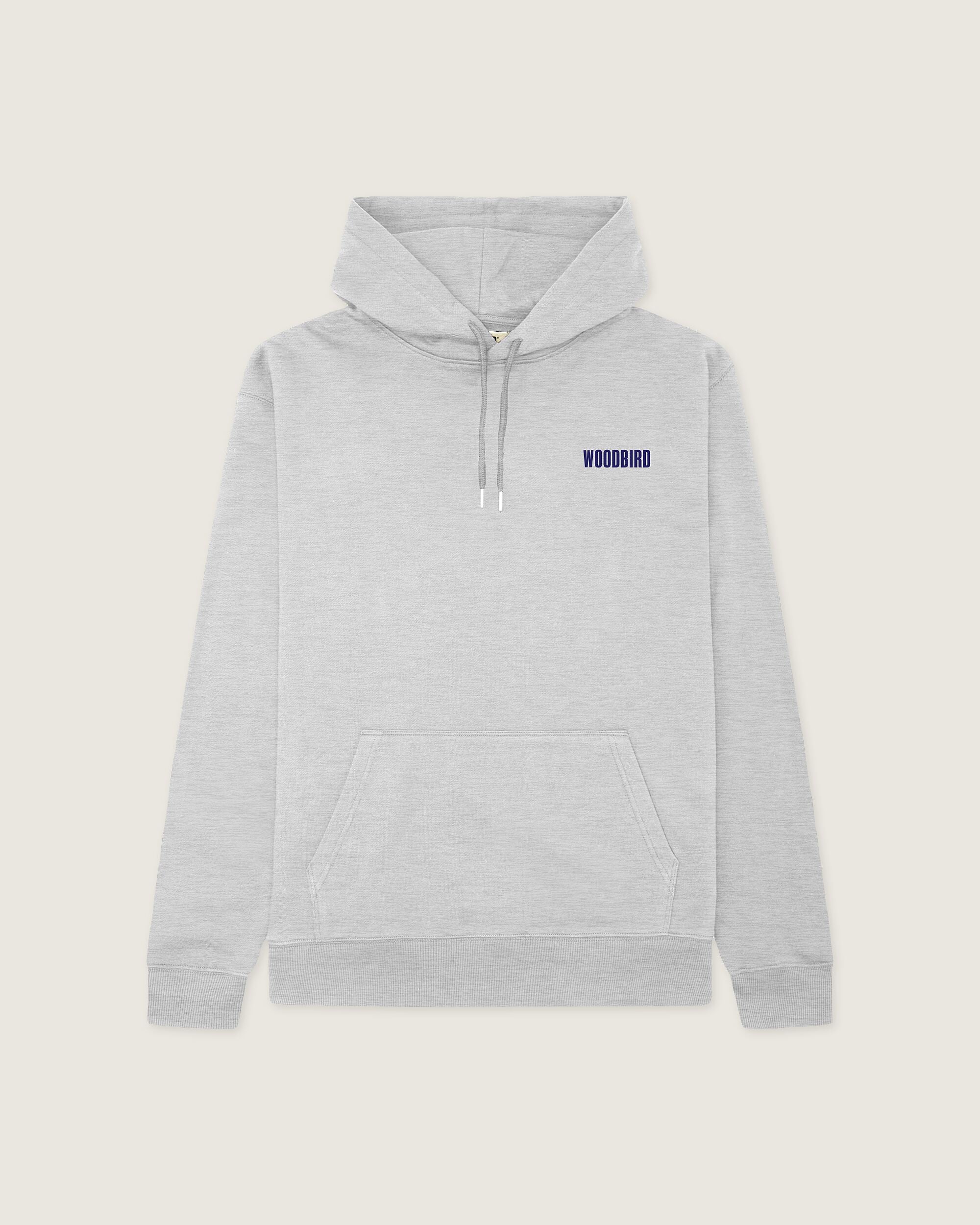 Woodbird WBPacs Home Hoodie Sweats Snow Melange
